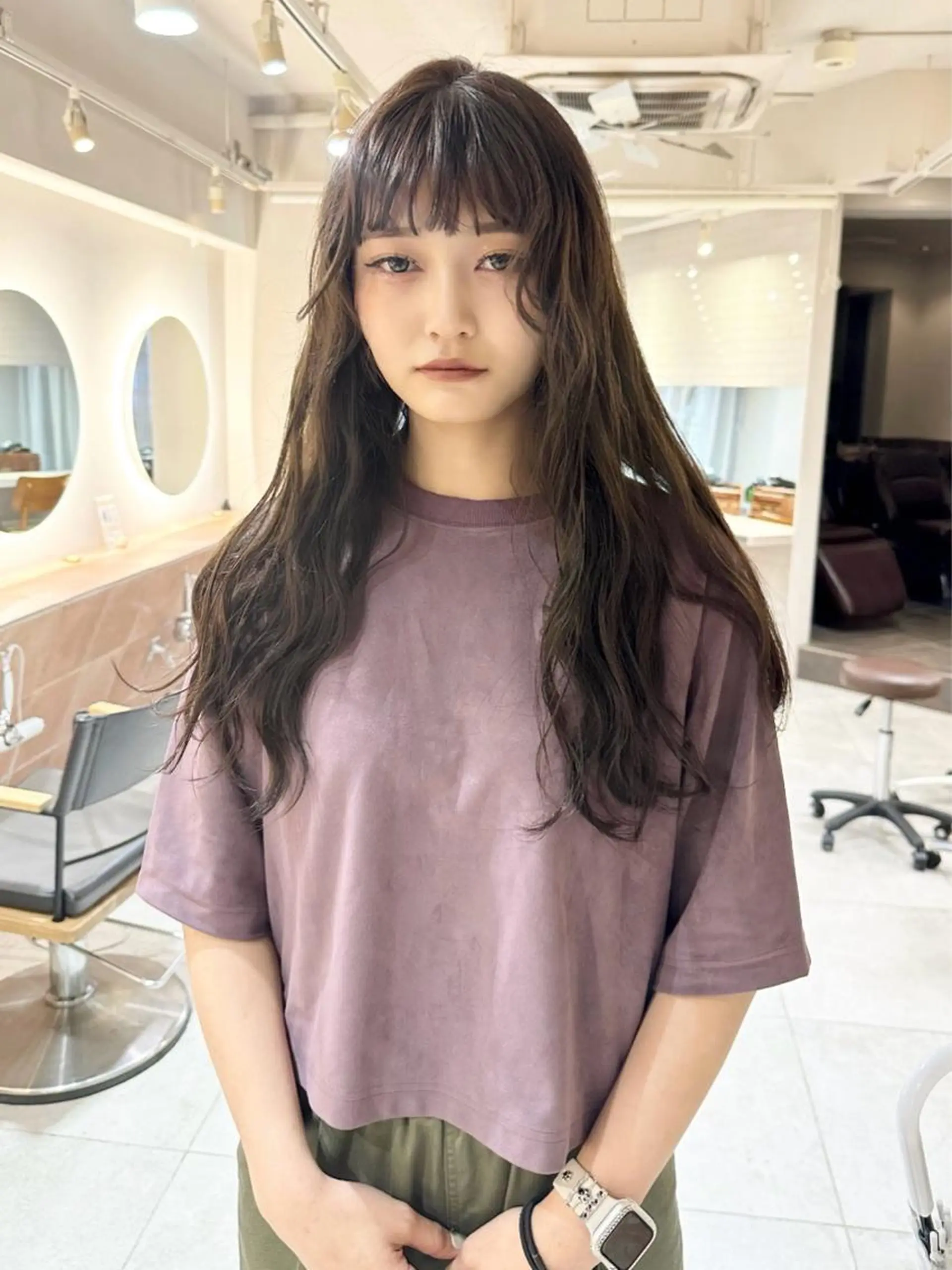 ロング カラー パーマ ヘアアレンジ メンズ キッズ ネイル マツエク・マツパ アイブロウ 成人式 切りっぱなしボブ ショートボブ 子どものヘアアレンジ メンズブリーチ ヘアカラー トリートメント 🦕ウルフカット 🦕ａｋｉｈｏのヘアスタイル