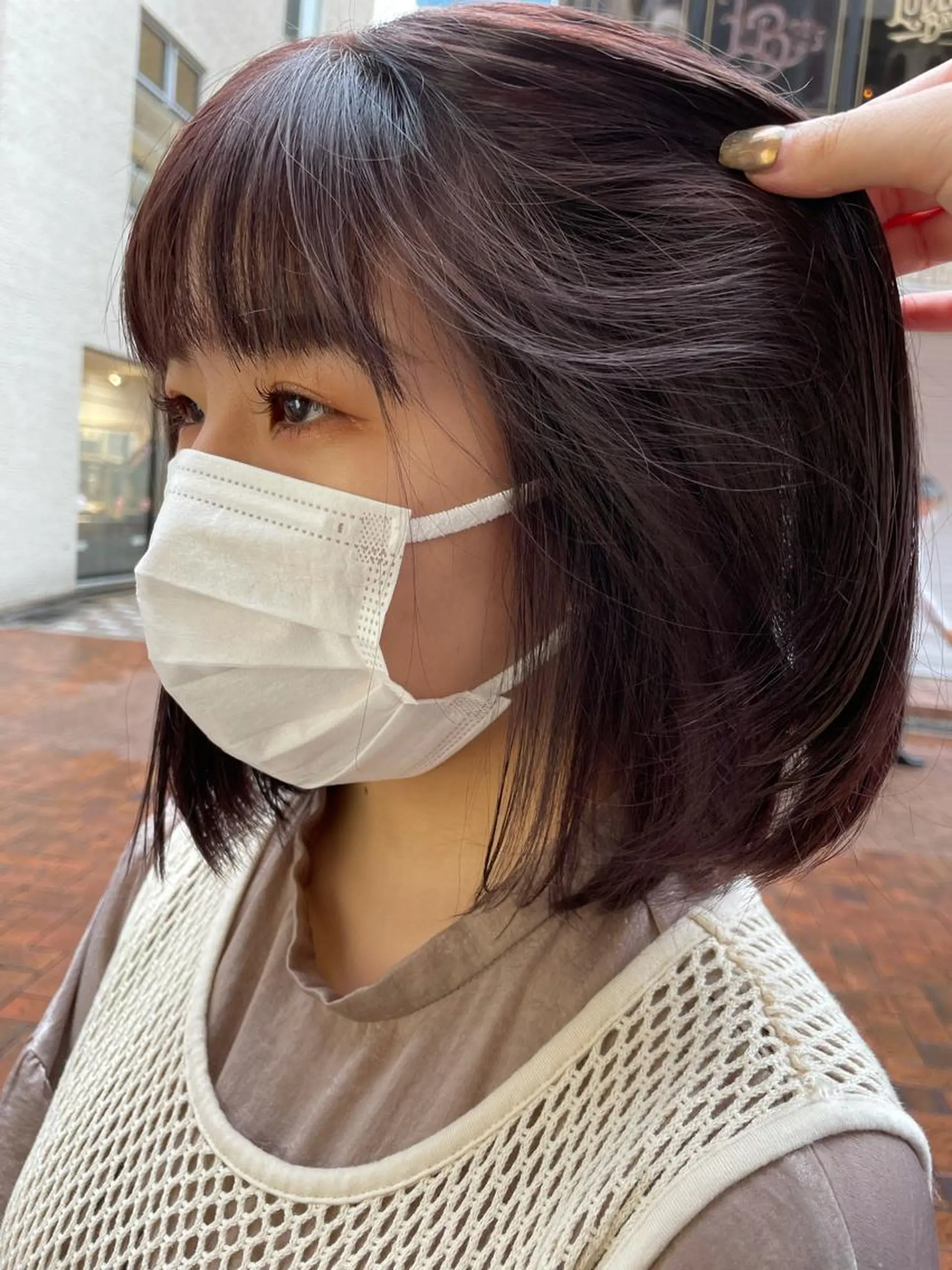 ショート カラー ヘアカラー 【淡色color/ nail】maikoのネイルデザイン