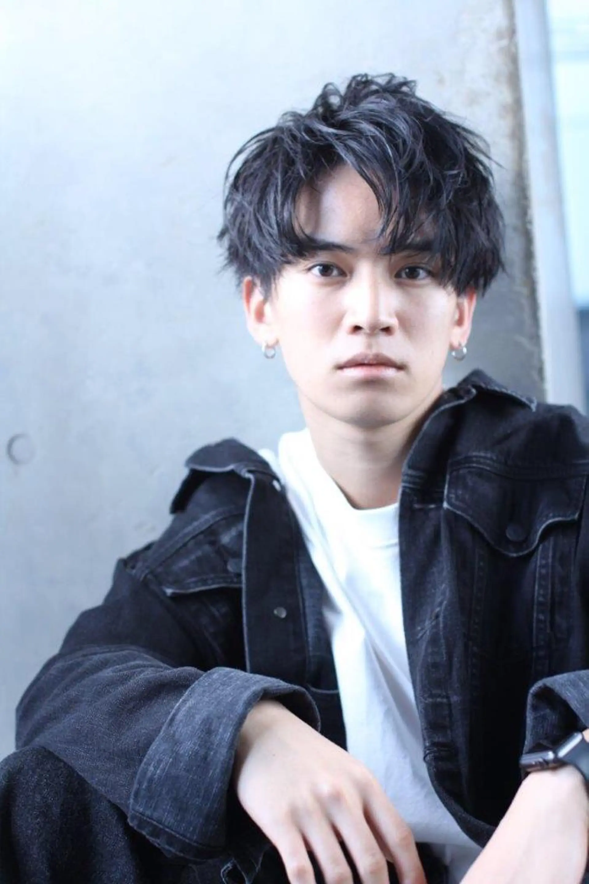 パーマ メンズ マッシュ メンズパーマ カット トリートメント ヘアセット 【メンズ特化】 ムネカタ アキトのヘアスタイル