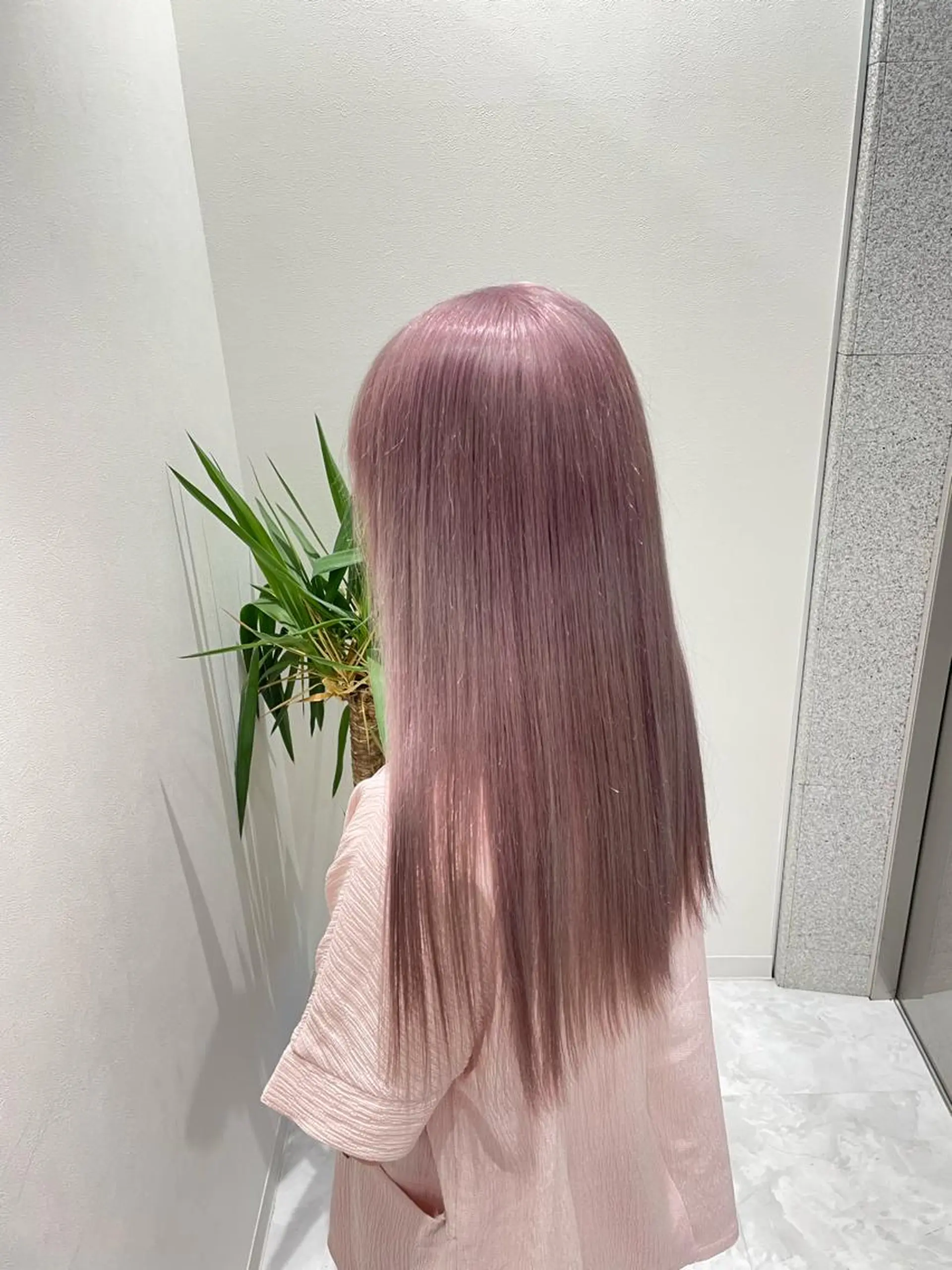 セミロング カラー ヘアアレンジ レイヤー/艶ベージュ /🎀Saki🎀のヘアスタイル