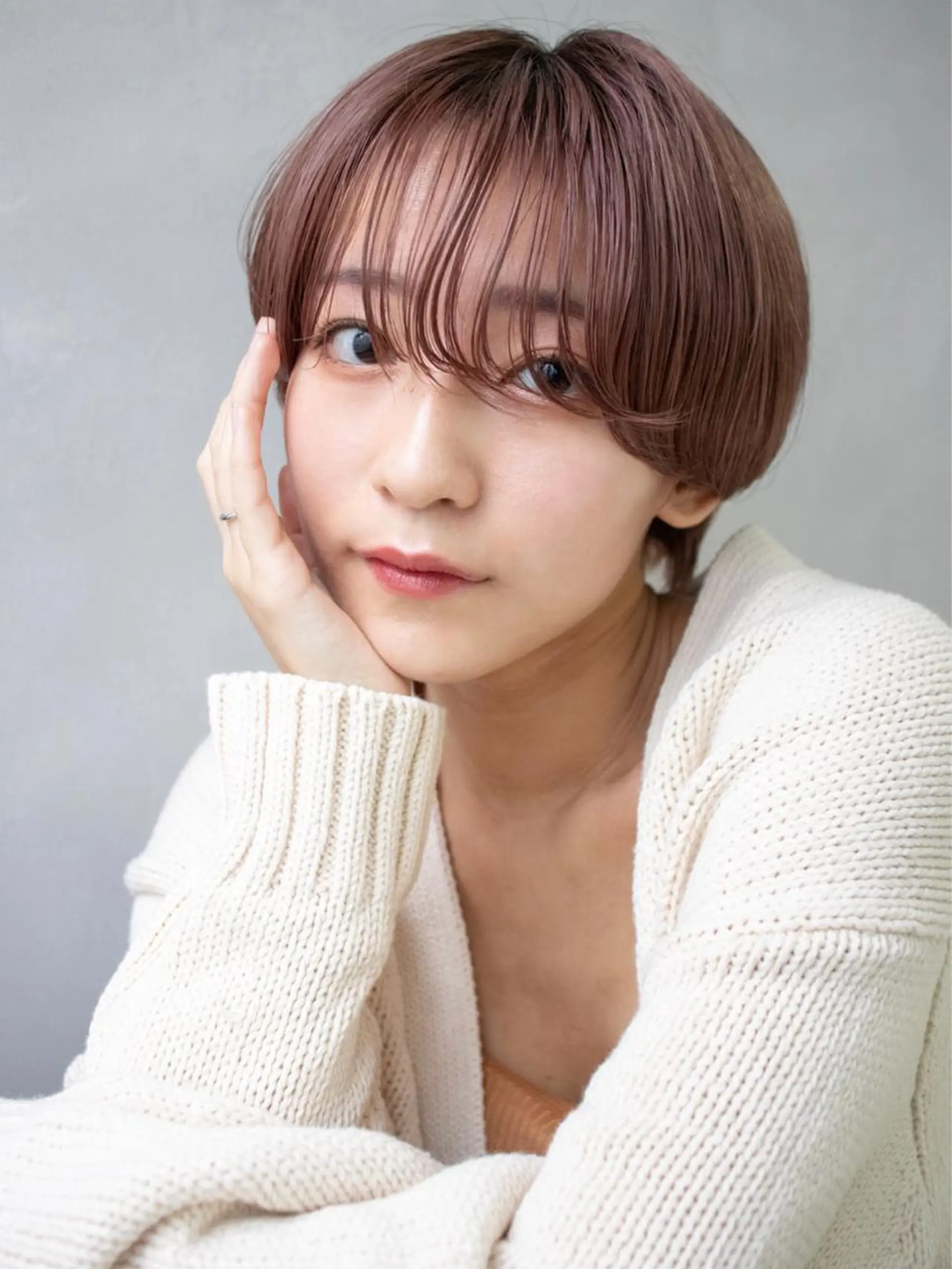 ショート カラー カット ヘアカラー トリートメント HARUKI MINATO japan所属・🧡ショートの達人 🧡SHOのヘアスタイル