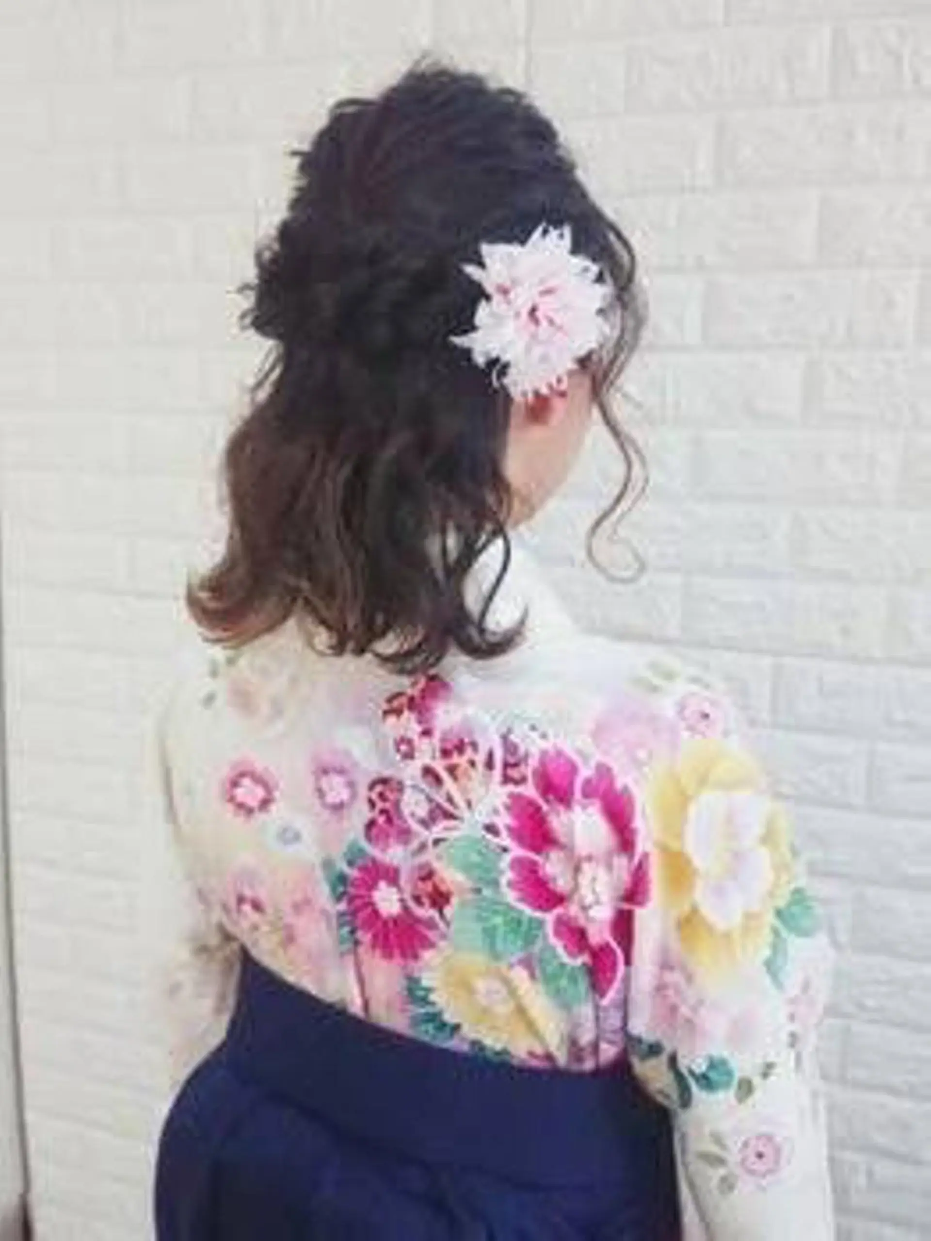 ミディアム カラー ヘアアレンジ 辻堂メンズ特化 YU-YAのヘアスタイル