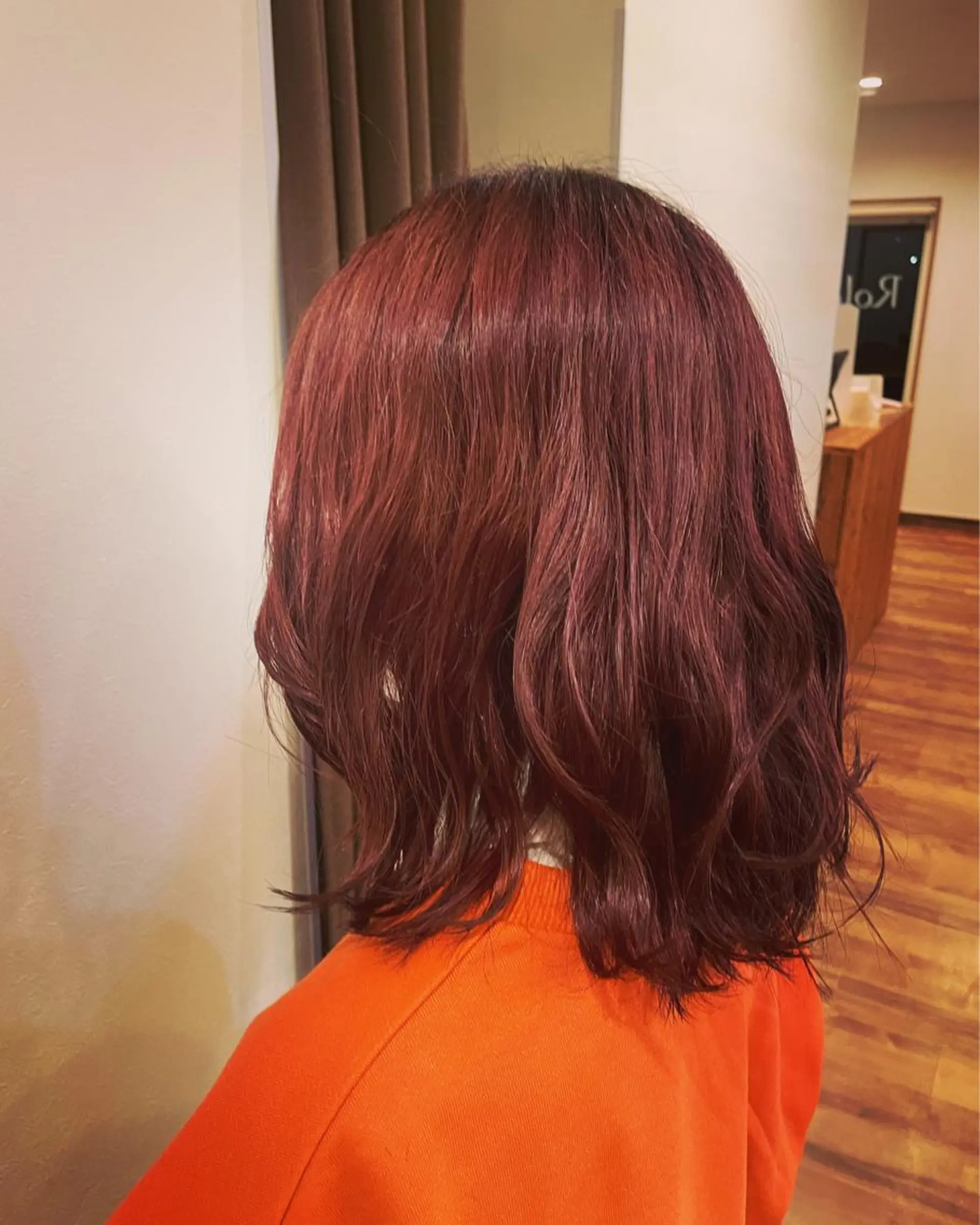 ミディアム カラー ブリーチ ラベンダーカラー ピンクカラー ピンクラベンダー ヘアカラー トリートメント 狩野 龍二のヘアスタイル
