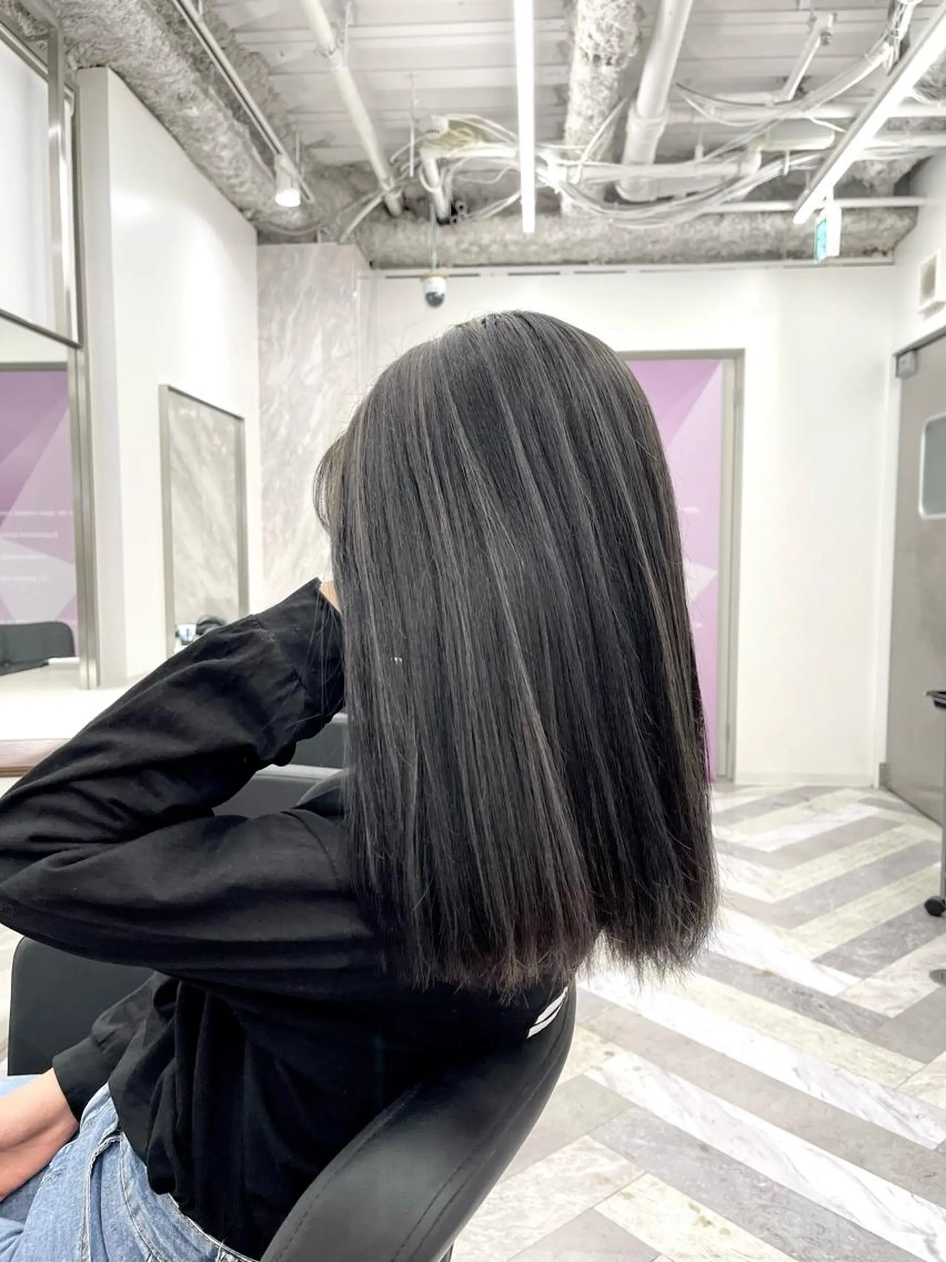 ロング カラー ハイライトカラー ハイライト カット ヘアカラー himeka🪽 アレンジ/ブリーチのヘアスタイル