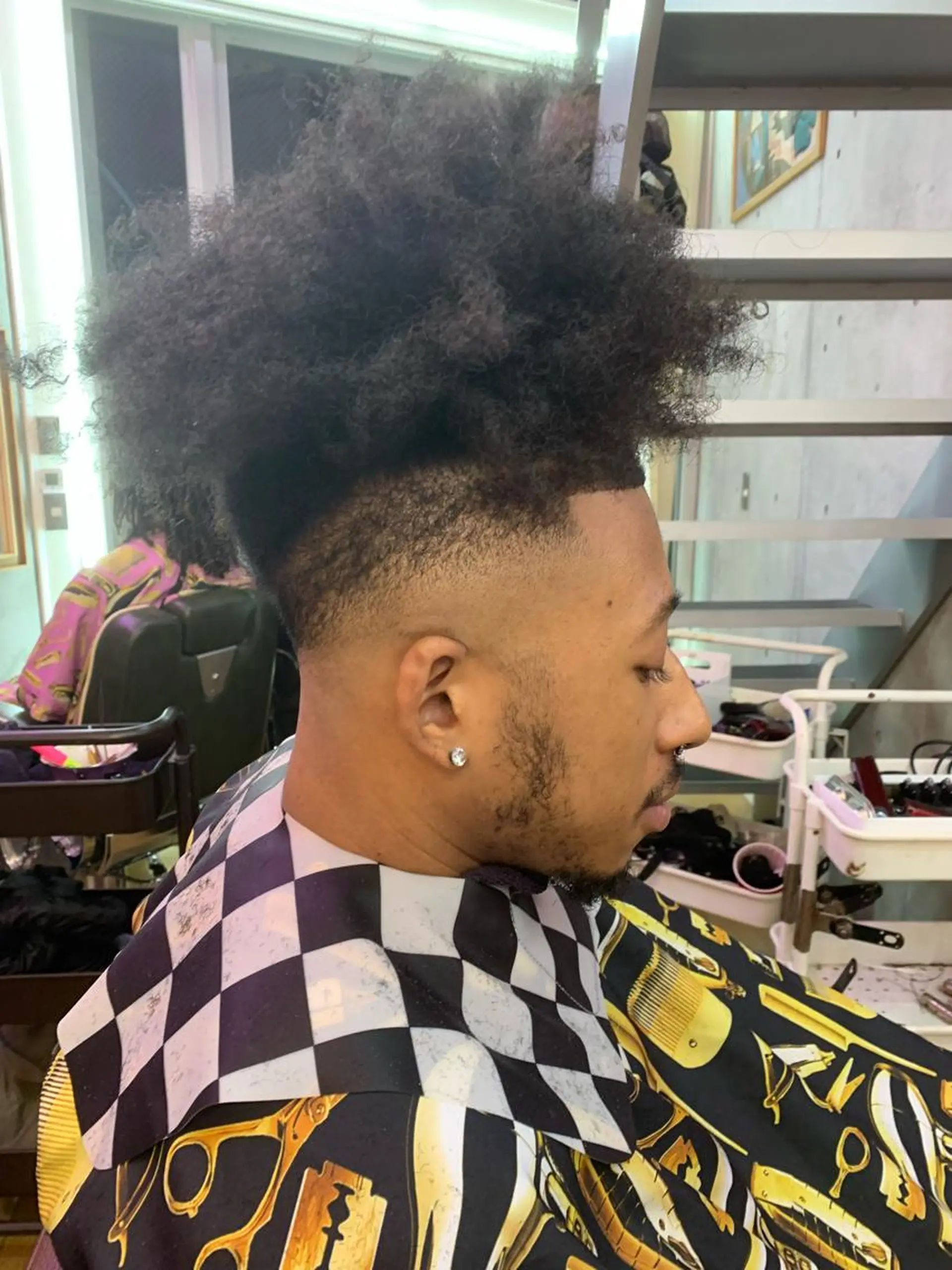 メンズ フェードカット スキンフェード HARURU🪮✨ ブレイズ海外ヘアのヘアスタイル