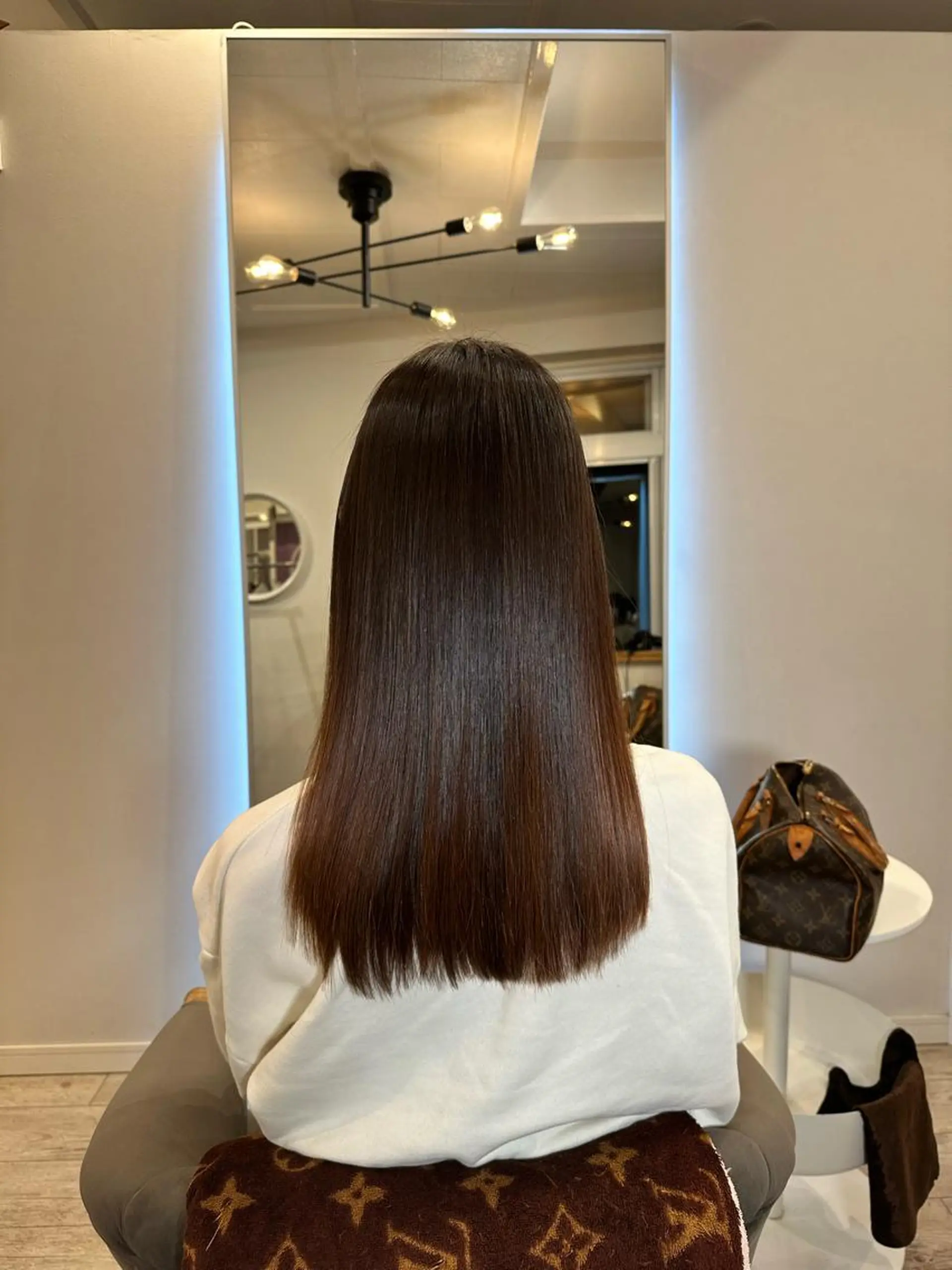 ロング 髪質改善 小顔カット 松本 湧貴のヘアスタイル