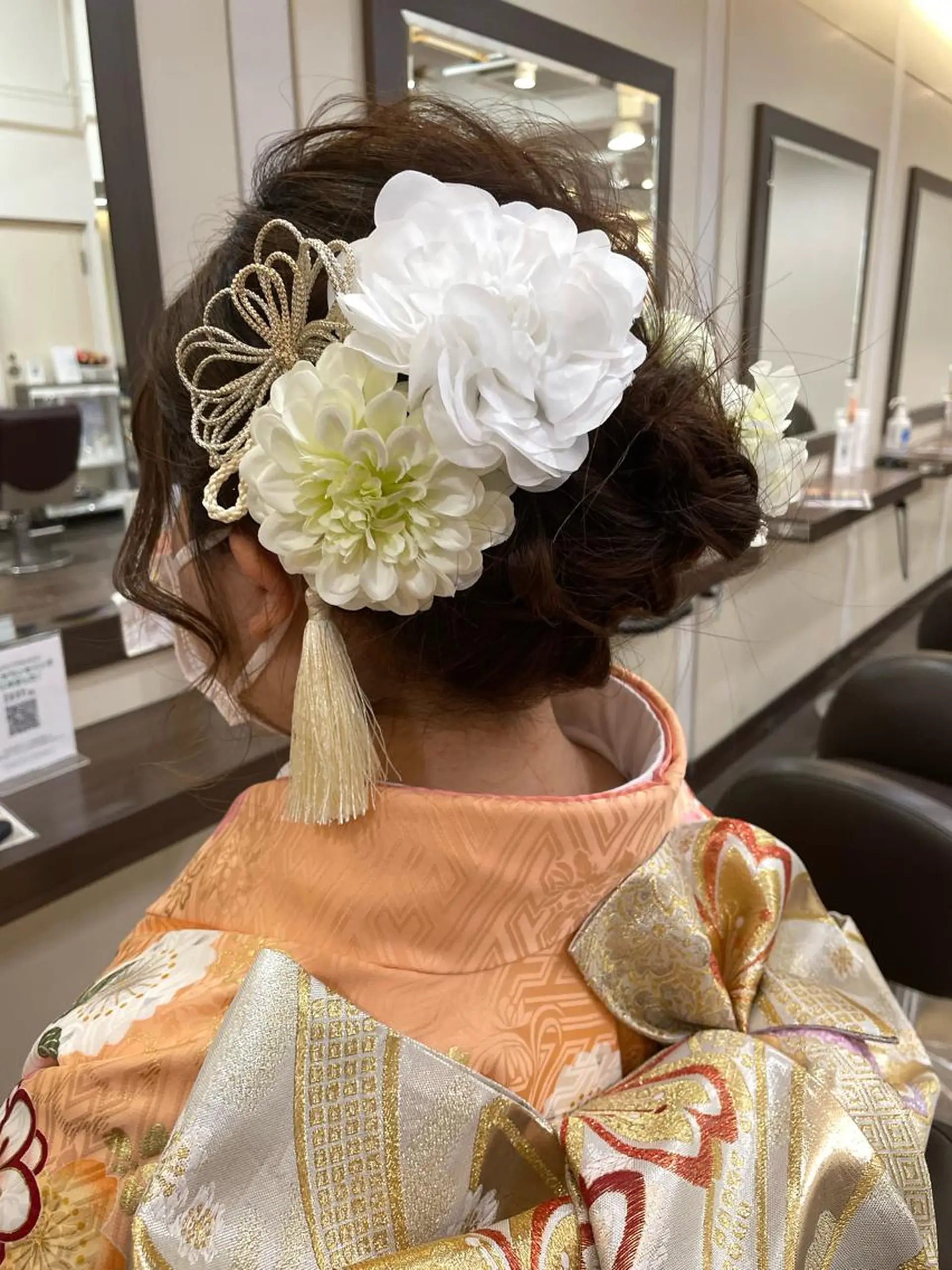 セミロング ヘアアレンジ 高橋 隆一のヘアスタイル