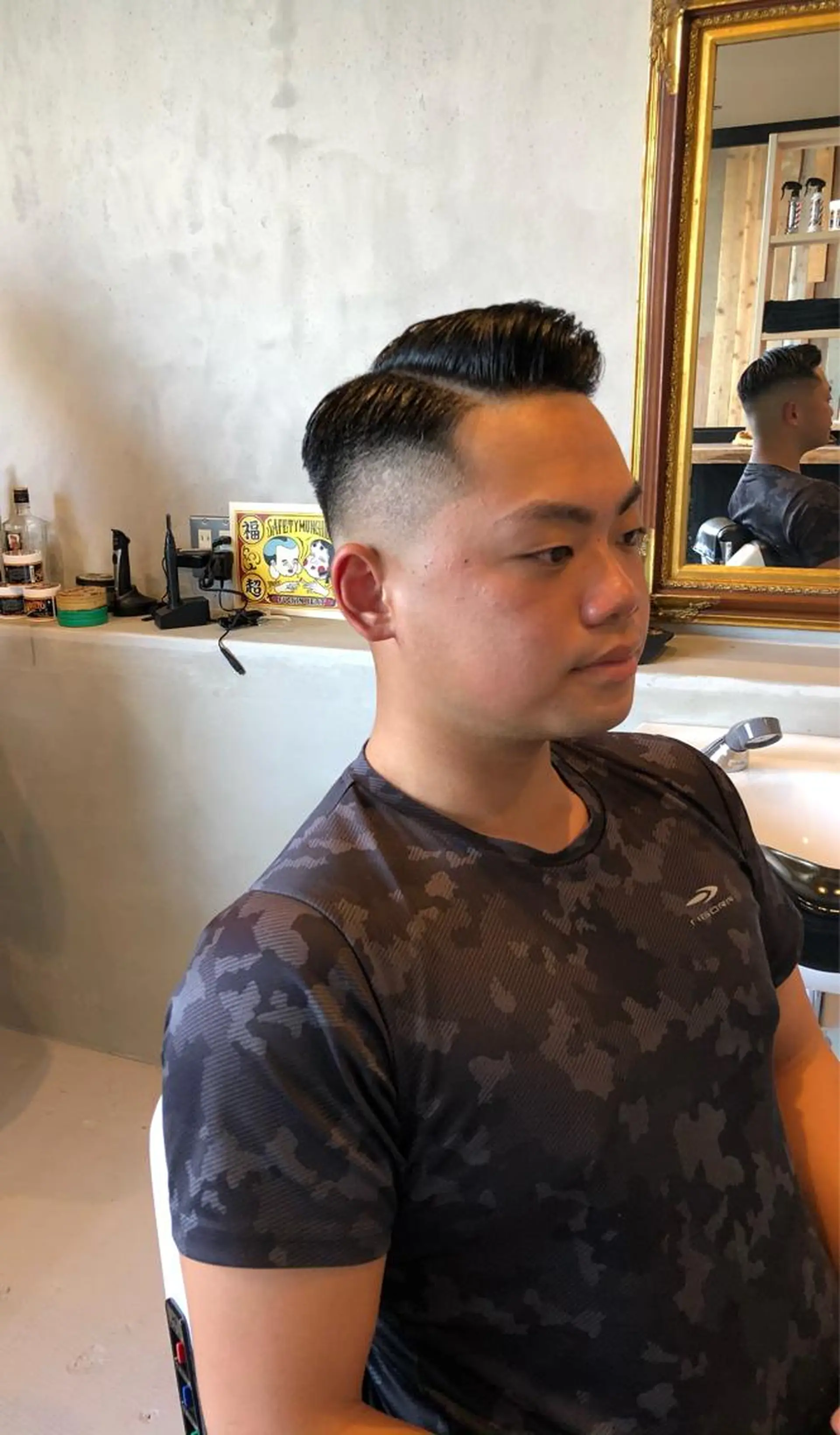 ショート メンズ BARBER SHOP FOURSEASON所属・OHNISH RYUSEIのヘアスタイル