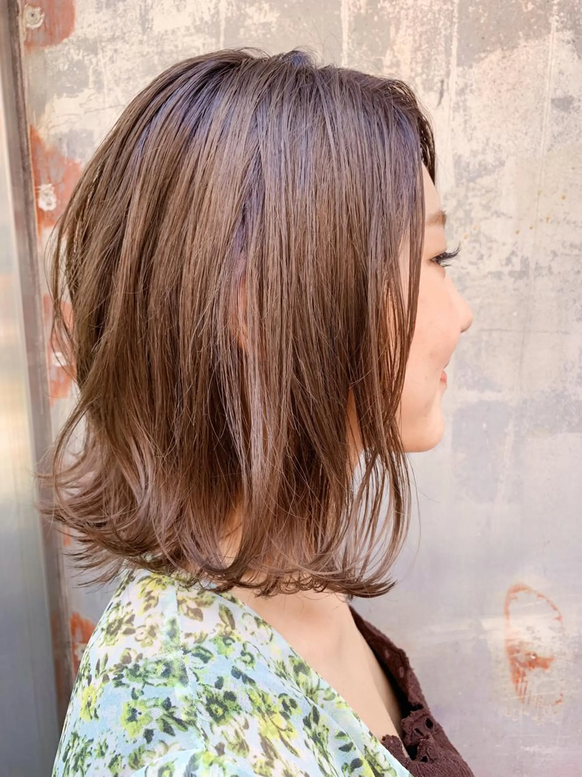 ミディアム カラー ブラウンカラー モカブラウン カット ヘアカラー トリートメント ヘアセット ブリーチカラーNo. 1🌈 RYOGAのヘアスタイル