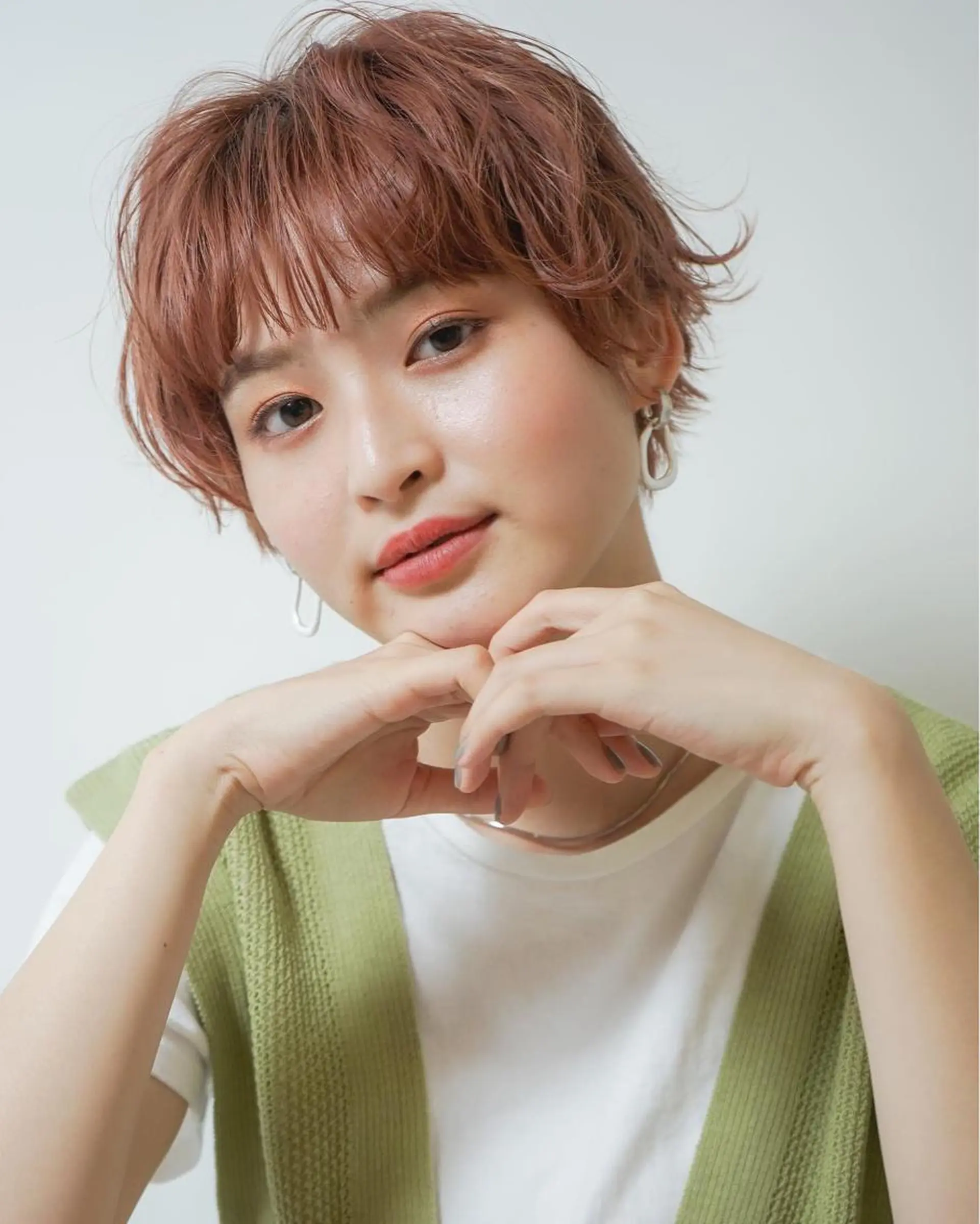 ショート カラー パーマ ヘアアレンジ 🌷山田 有友名🌷のヘアスタイル