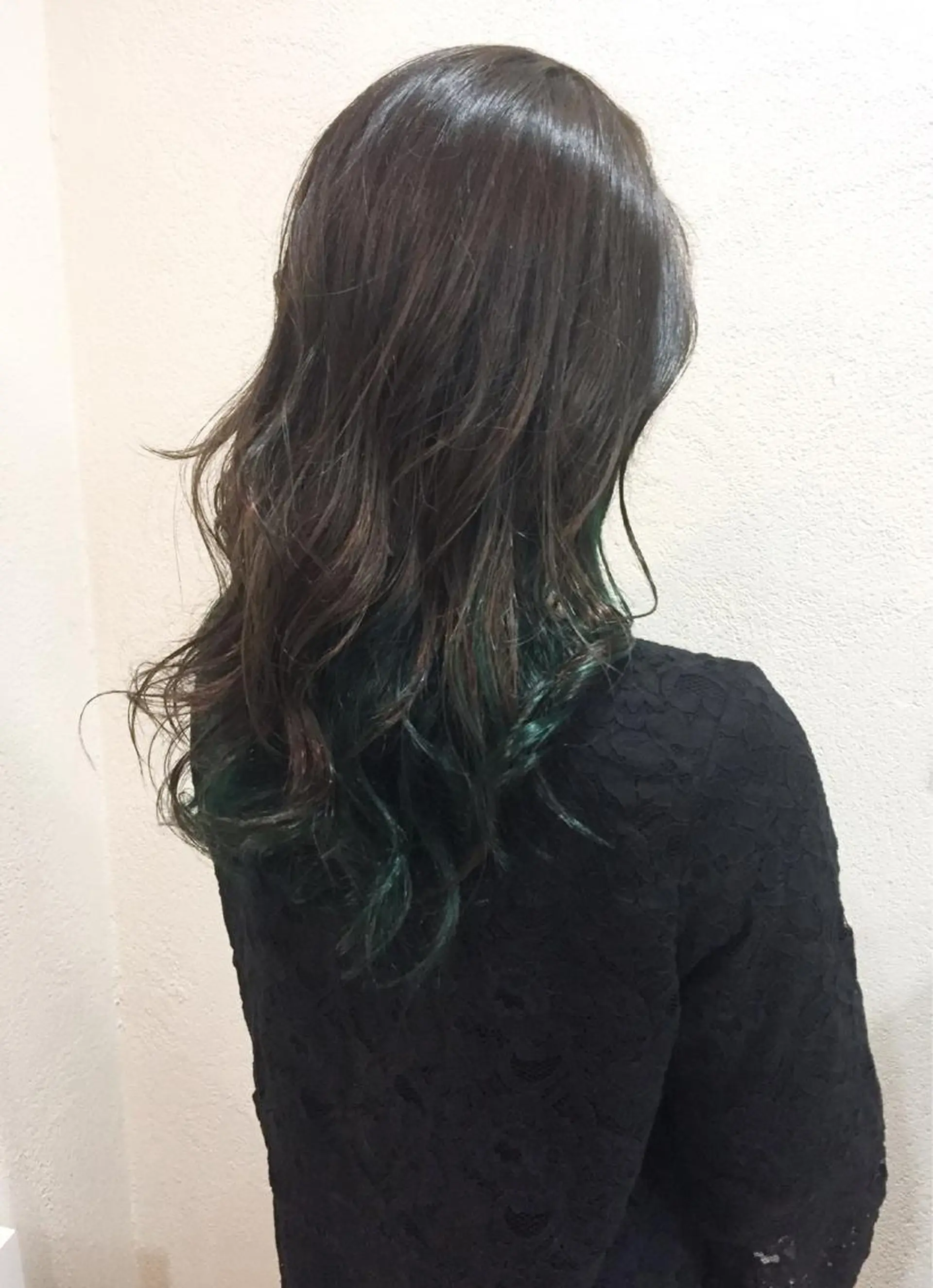 セミロング カラー シールエクステ⭐️ オオミタクヤのヘアスタイル