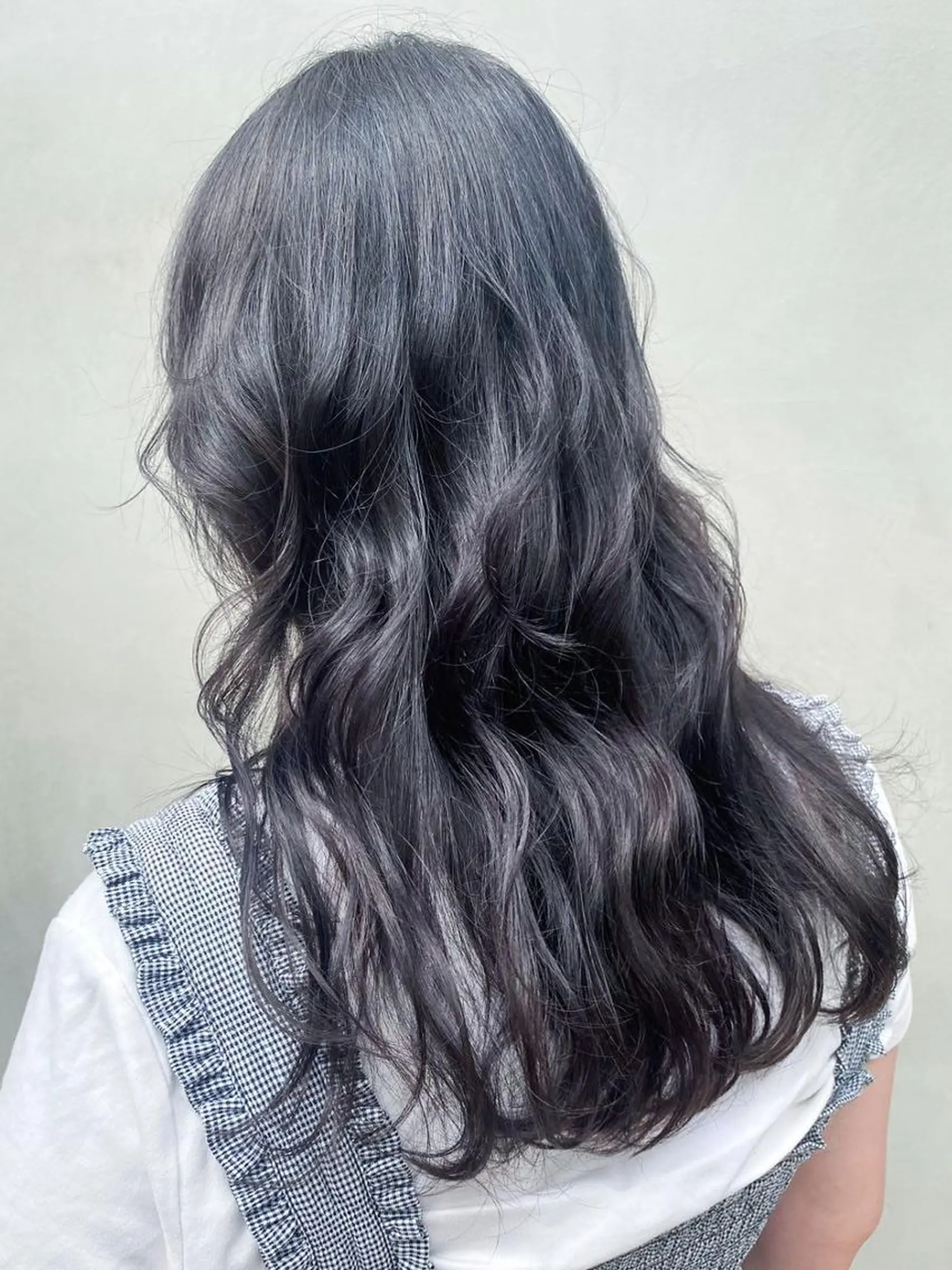 セミロング カラー アッシュ カット ヘアカラー トリートメント ITby ALBUM 北千住店のヘアスタイル
