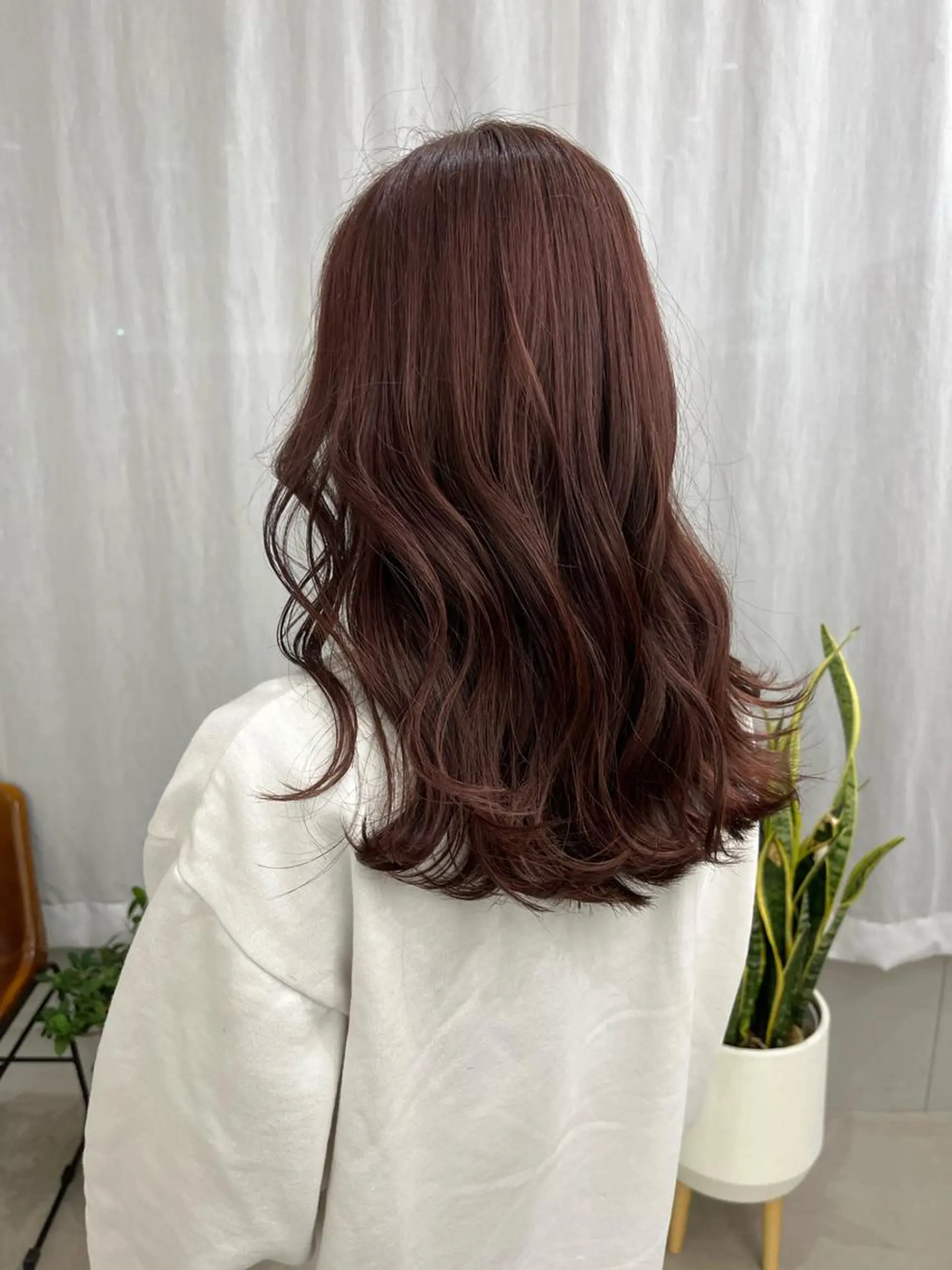 カラー 瀬長なおみ U too e'sのヘアスタイル
