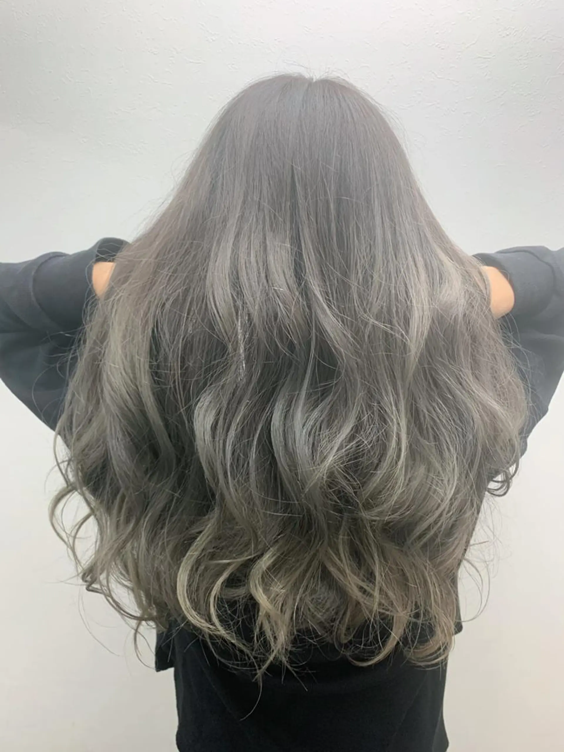ロング ヘアカラー トリートメント Crystal 船橋のヘアスタイル