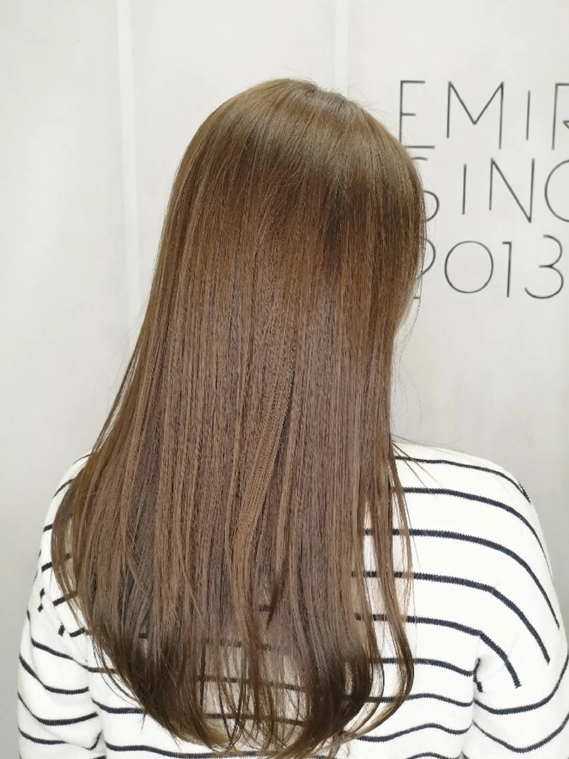 ロング カット 縮毛矯正 トリートメント N°emirai溝口 MG 🌈梶谷龍吾のヘアスタイル