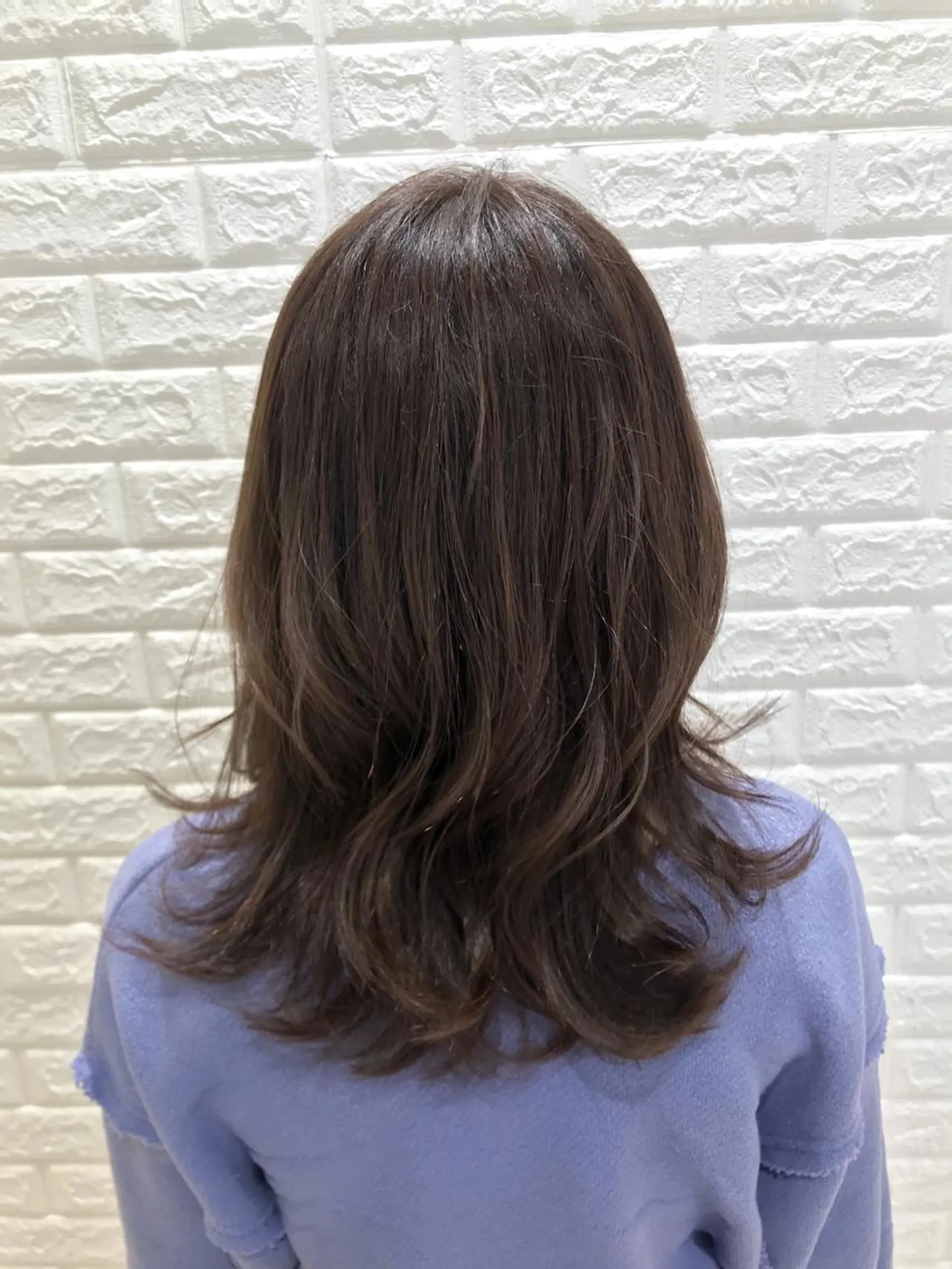 ミディアム カラー 岡田詩織 MODE Ks松原店のヘアスタイル