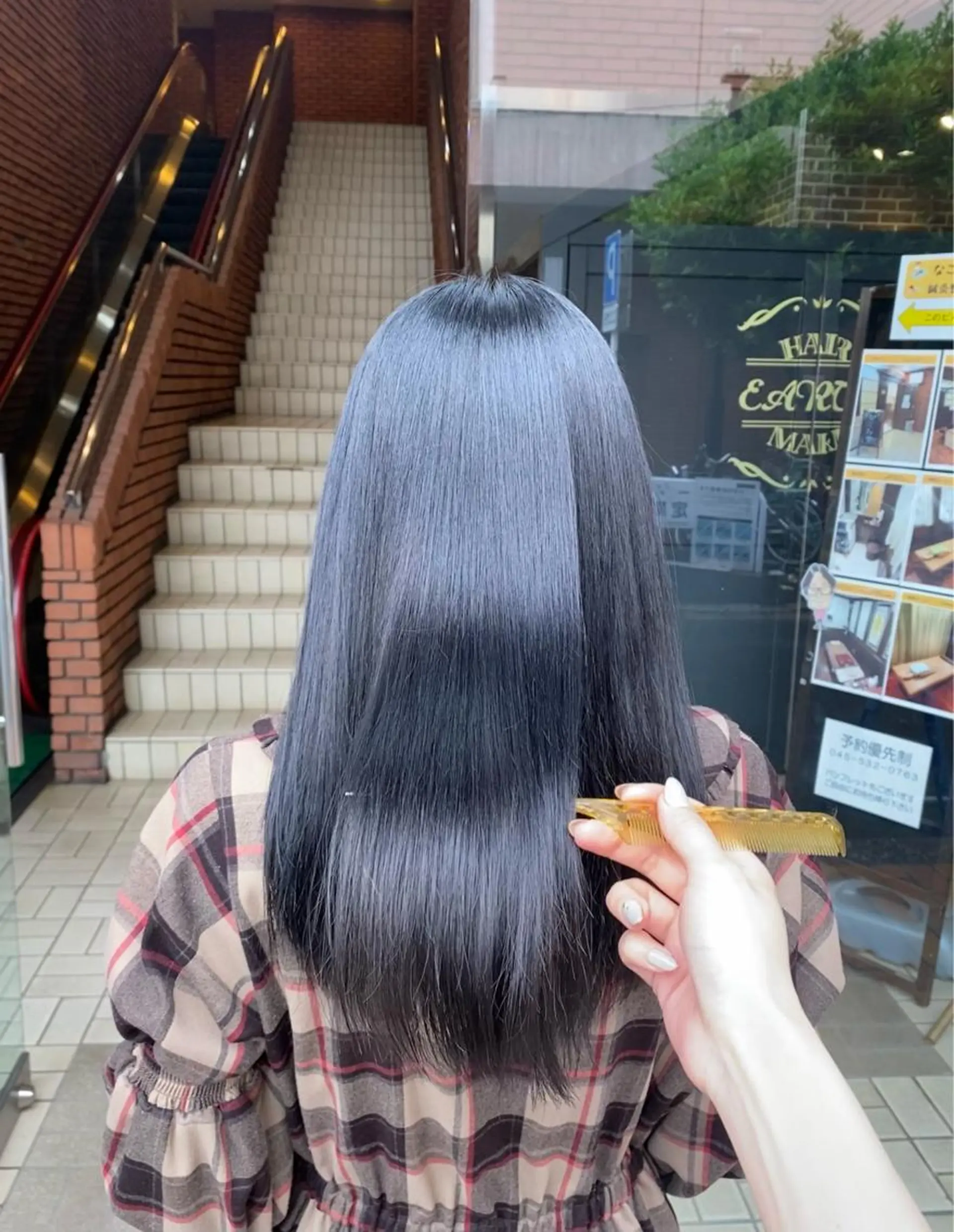 ロング motel所属・モデルや芸能人も通う ✨マンツーマンサロンのヘアスタイル