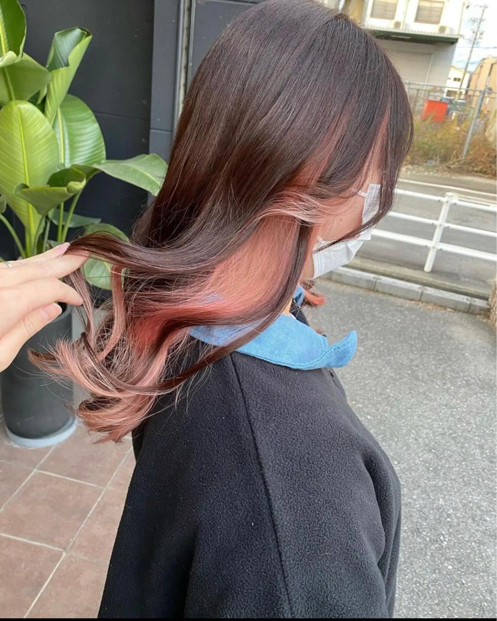 ロング LAFRE (ラフリ)所属・ケアブリーチ 黒瀬有汰のヘアスタイル