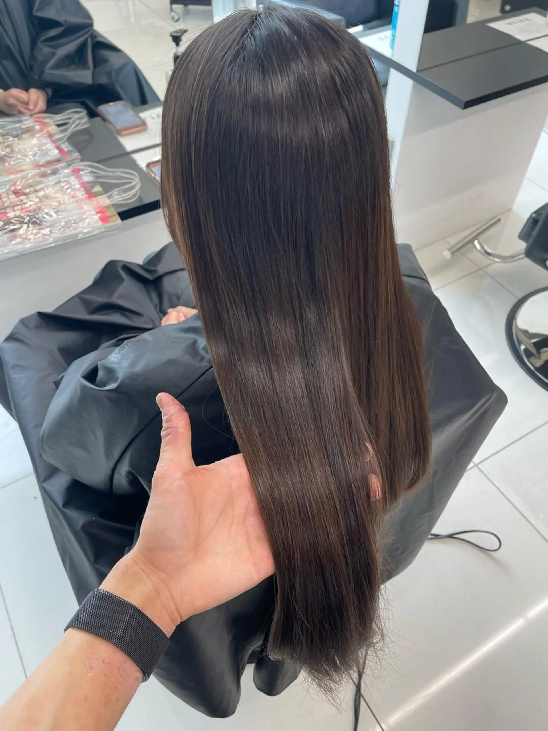 ミディアム カラー ハイライトカラー ハイライト ✨無料！カット モデル募集✨夕貴のヘアスタイル