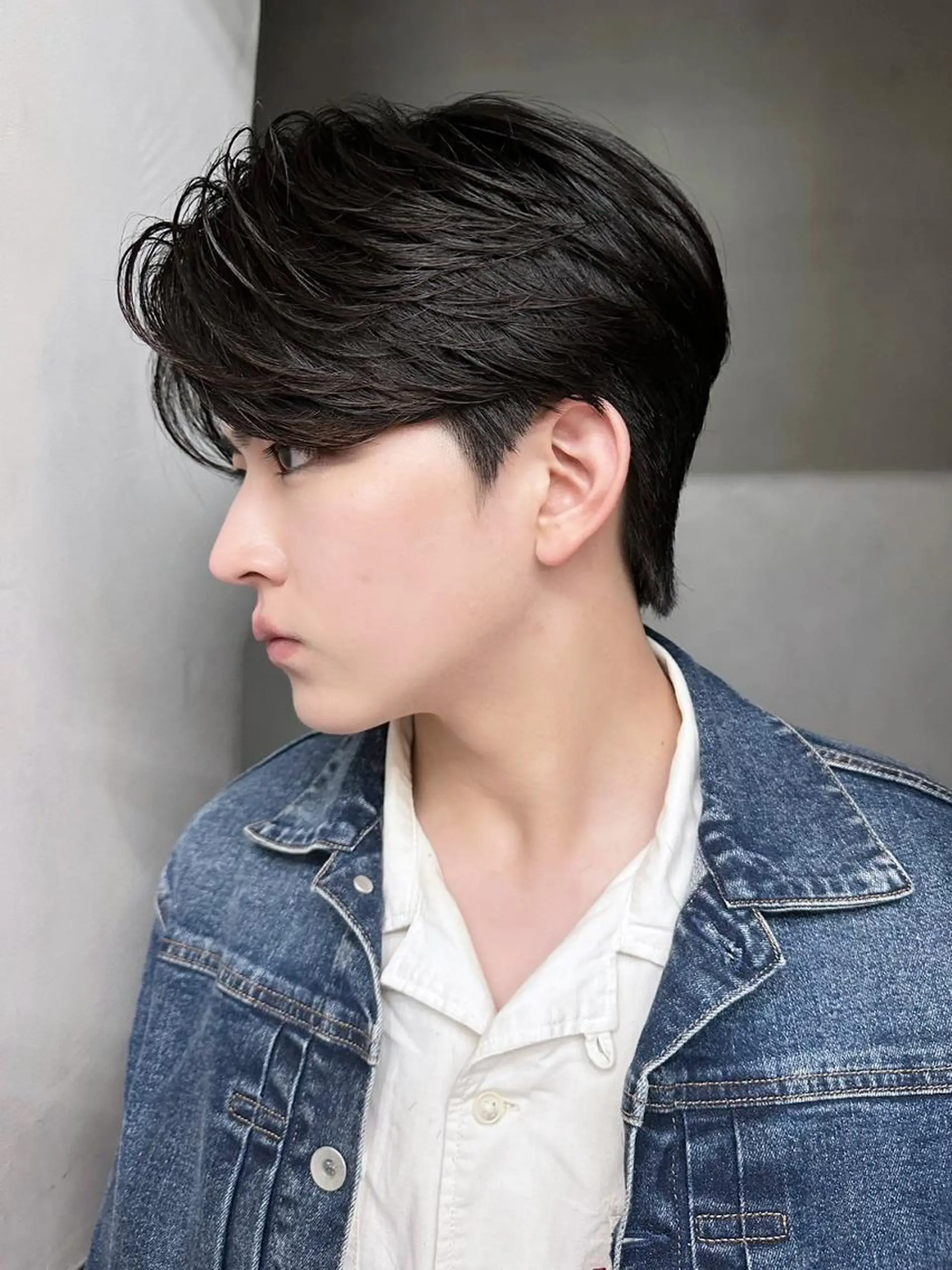 カラー ショート グレージュ カット ITbyALBUM 藤沢店のヘアスタイル