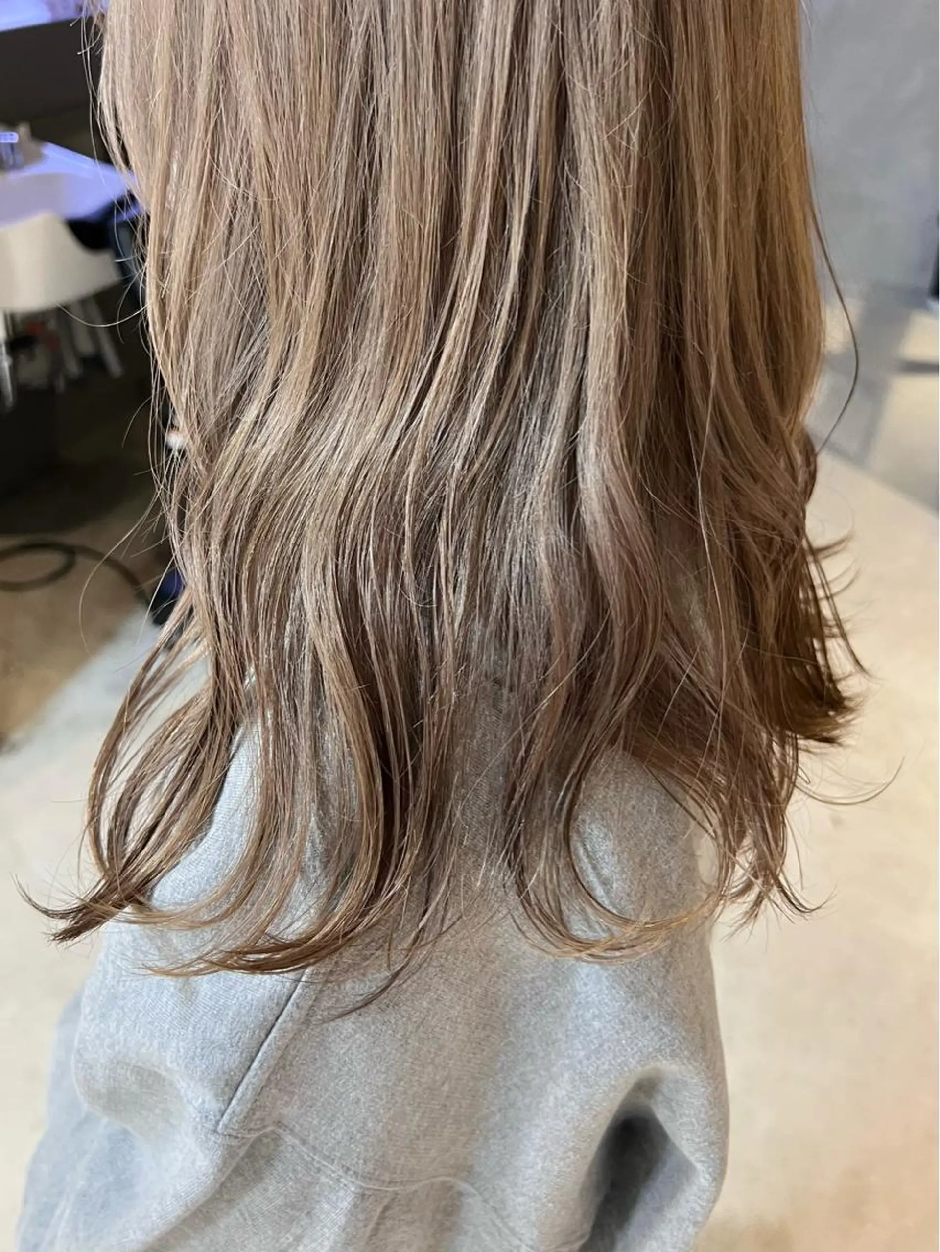 セミロング カラー ヘアアレンジ ハイトーンカラー カット ヘアカラー ショートヘア原宿 fifth コシのヘアスタイル