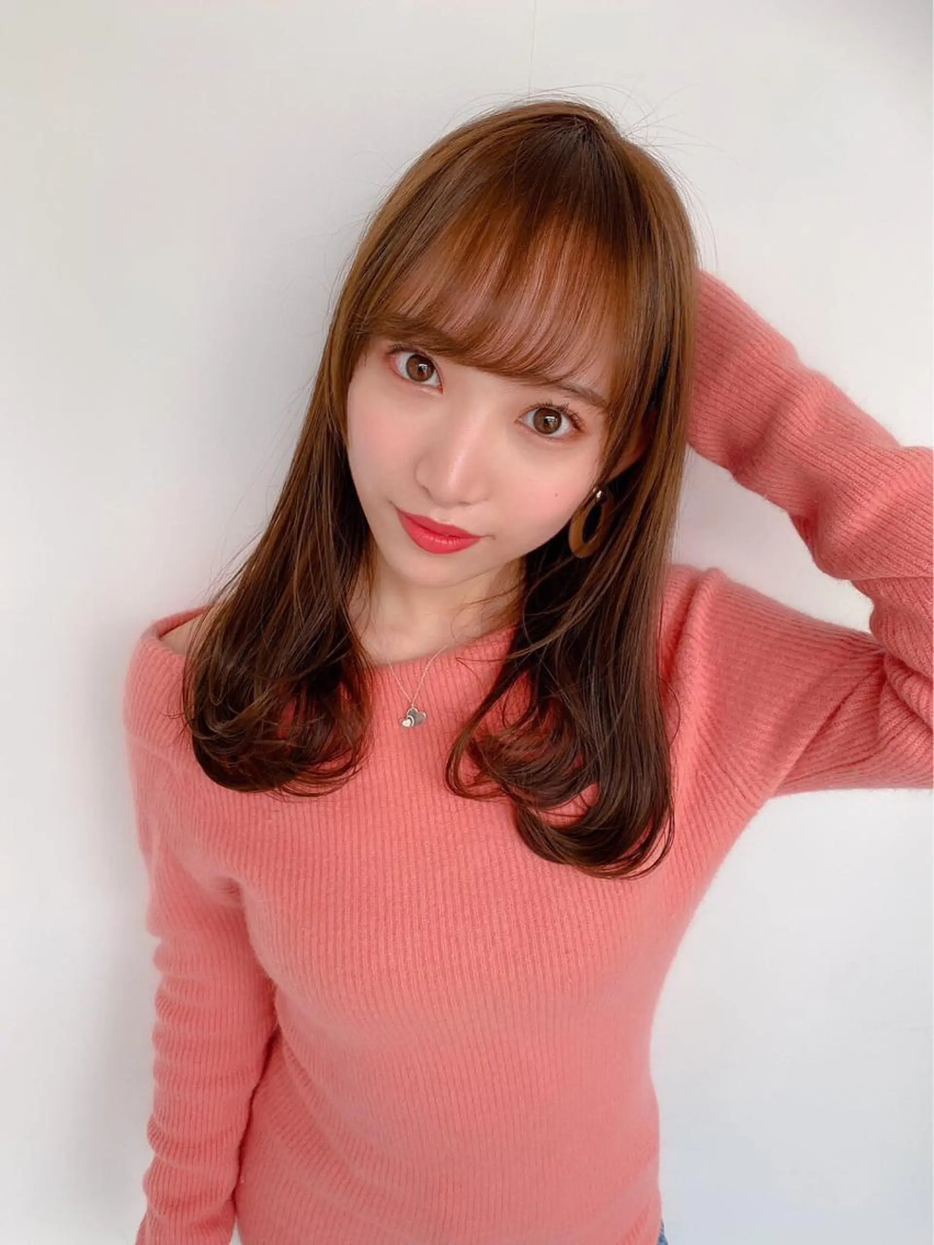 セミロング カラー ヘアアレンジ 女性が憧れる ショート/角田愛和のヘアスタイル