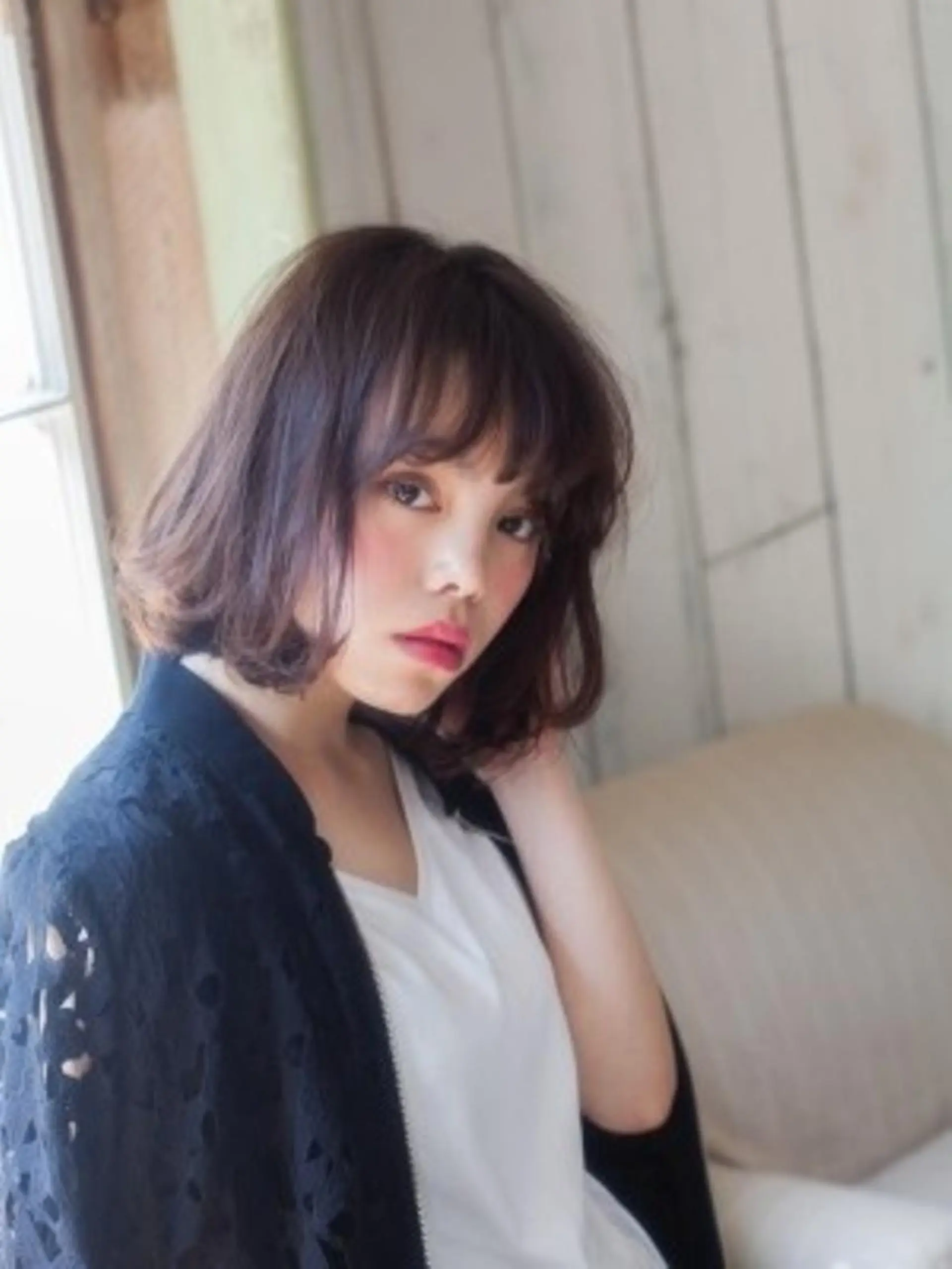 ミディアム ✨サイエンスアクア✨ 久保のヘアスタイル