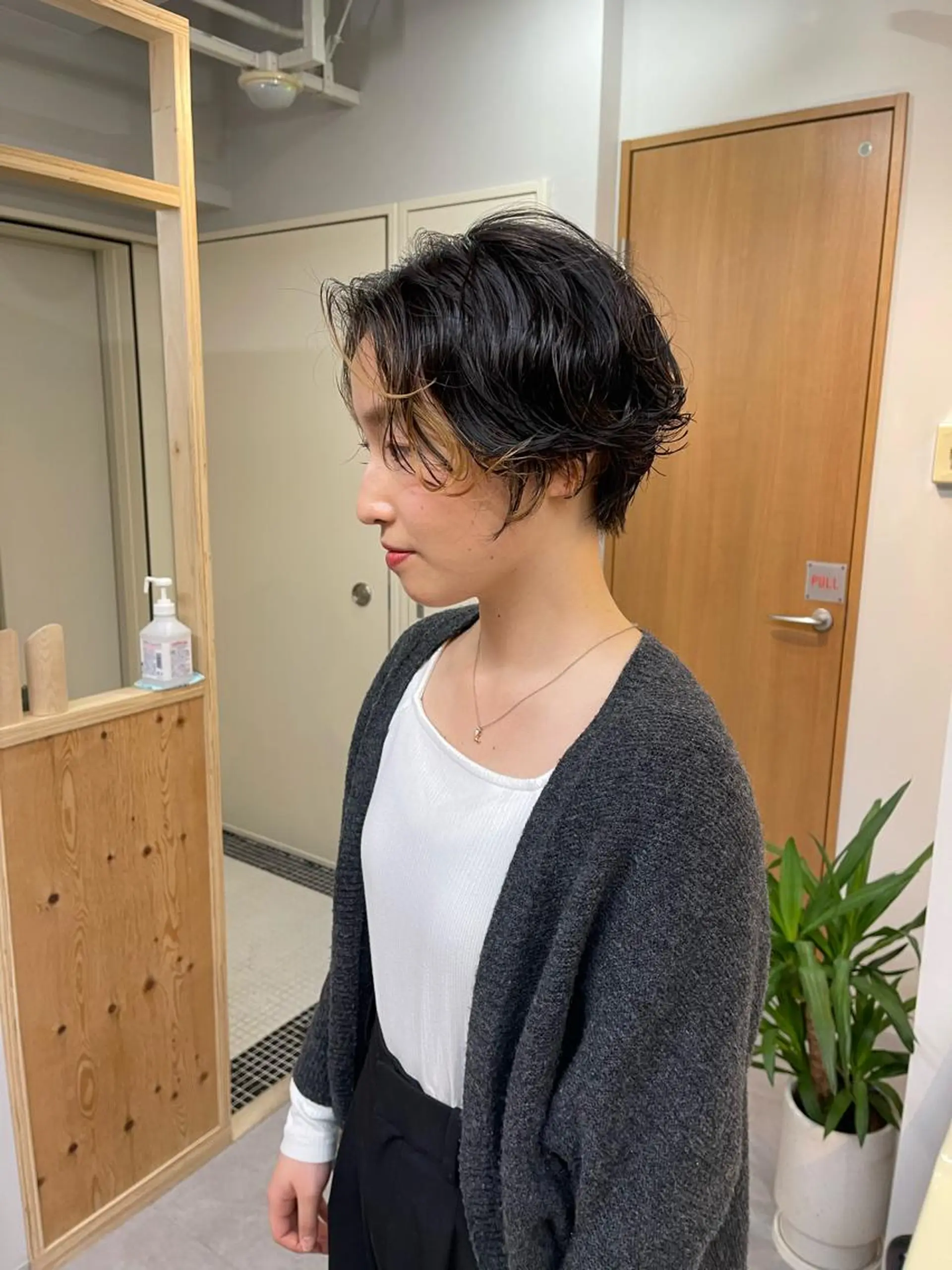 ショート パーマ ショートヘア ニュアンスパーマ カット パーマ トリートメント 丁寧なカウンセリング 🌿KENTA🌿のヘアスタイル