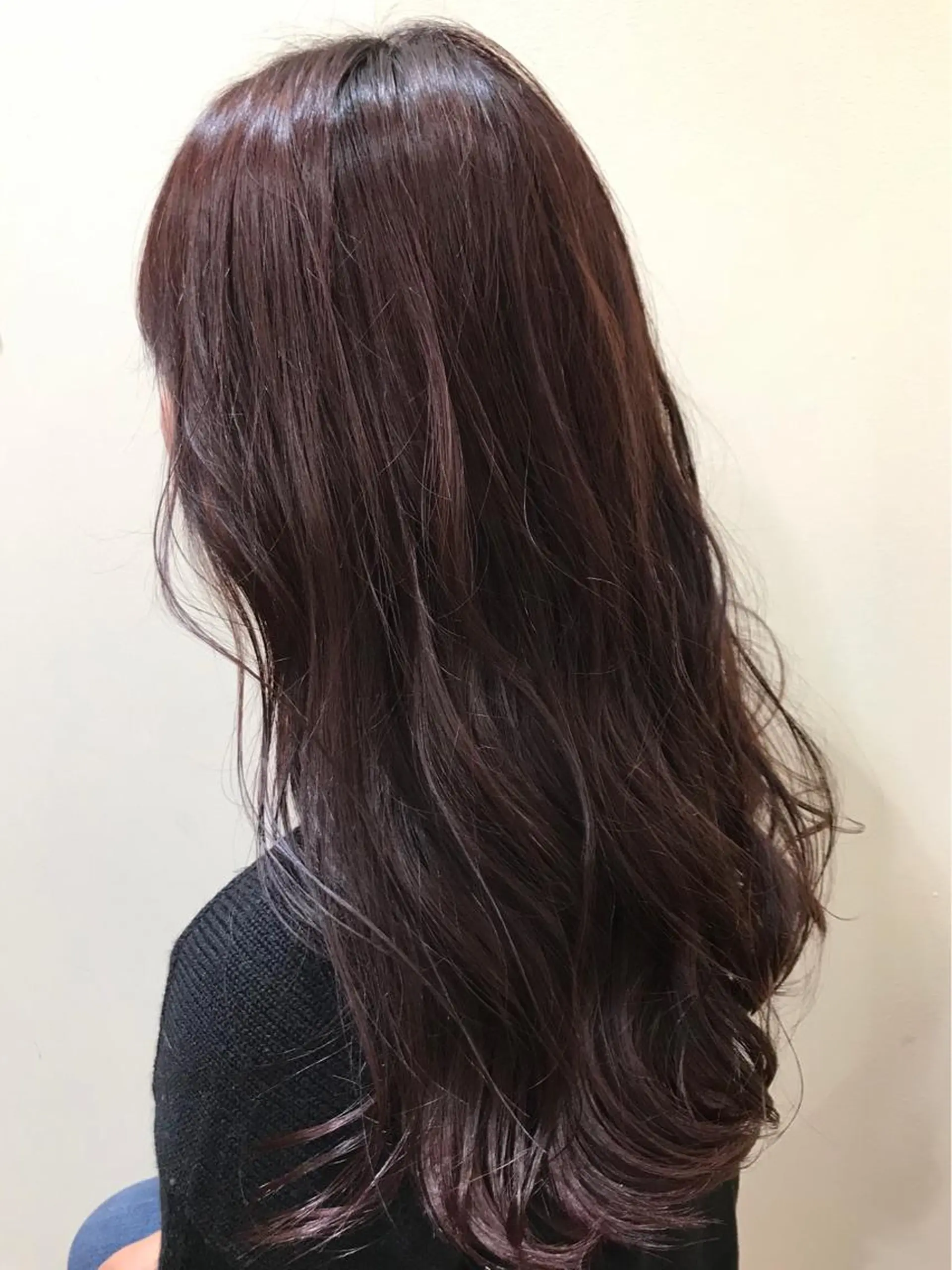 ロング カラー パーマ R-5 shonandai所属・🍋透け感カラー🍃 オリーブ🍐Kahoのヘアスタイル