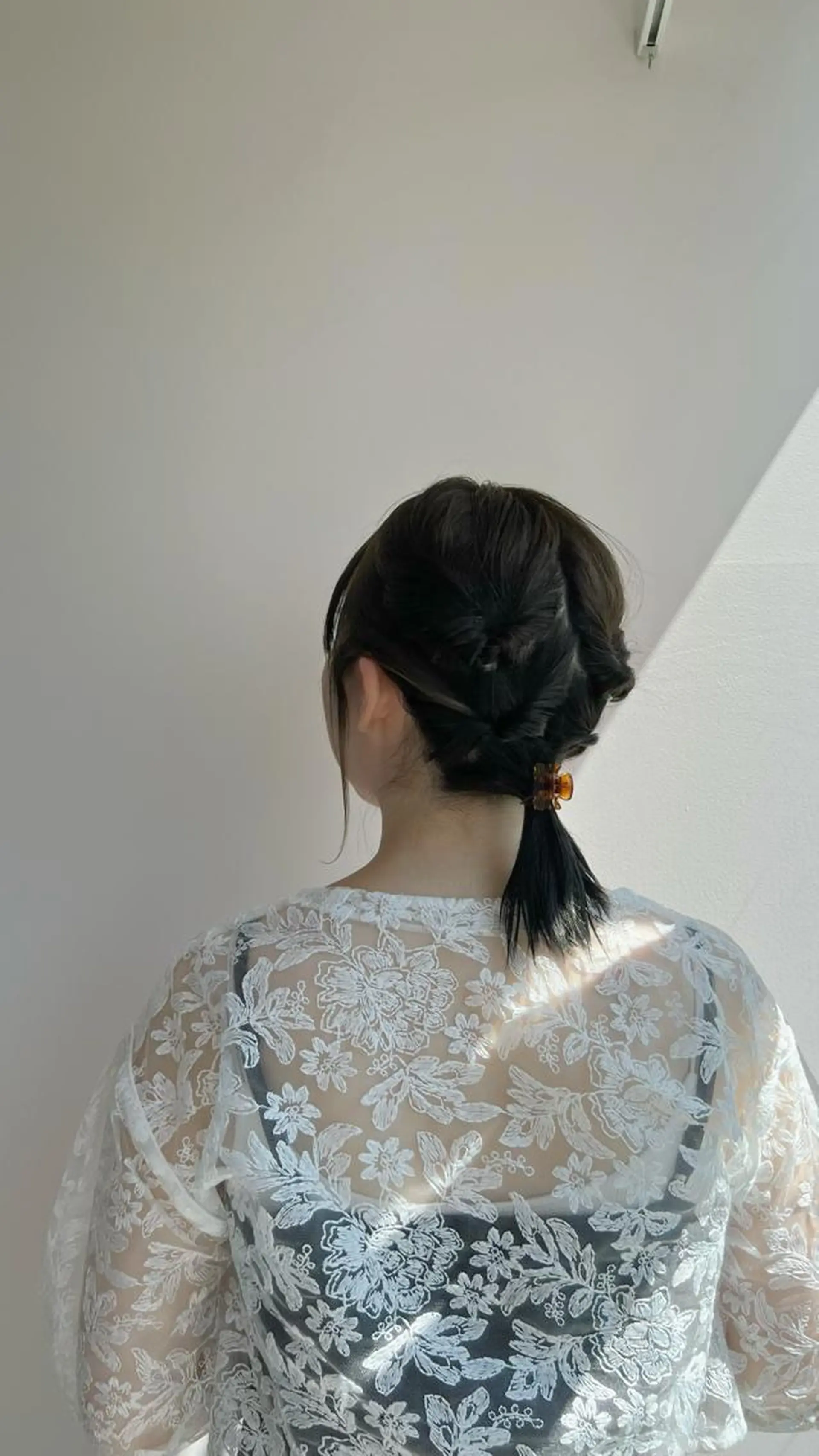 ヘアアレンジ 簡単アレンジ カット era所属・azumi/ボブ/暖 色/オリーブ/縮毛のヘアスタイル