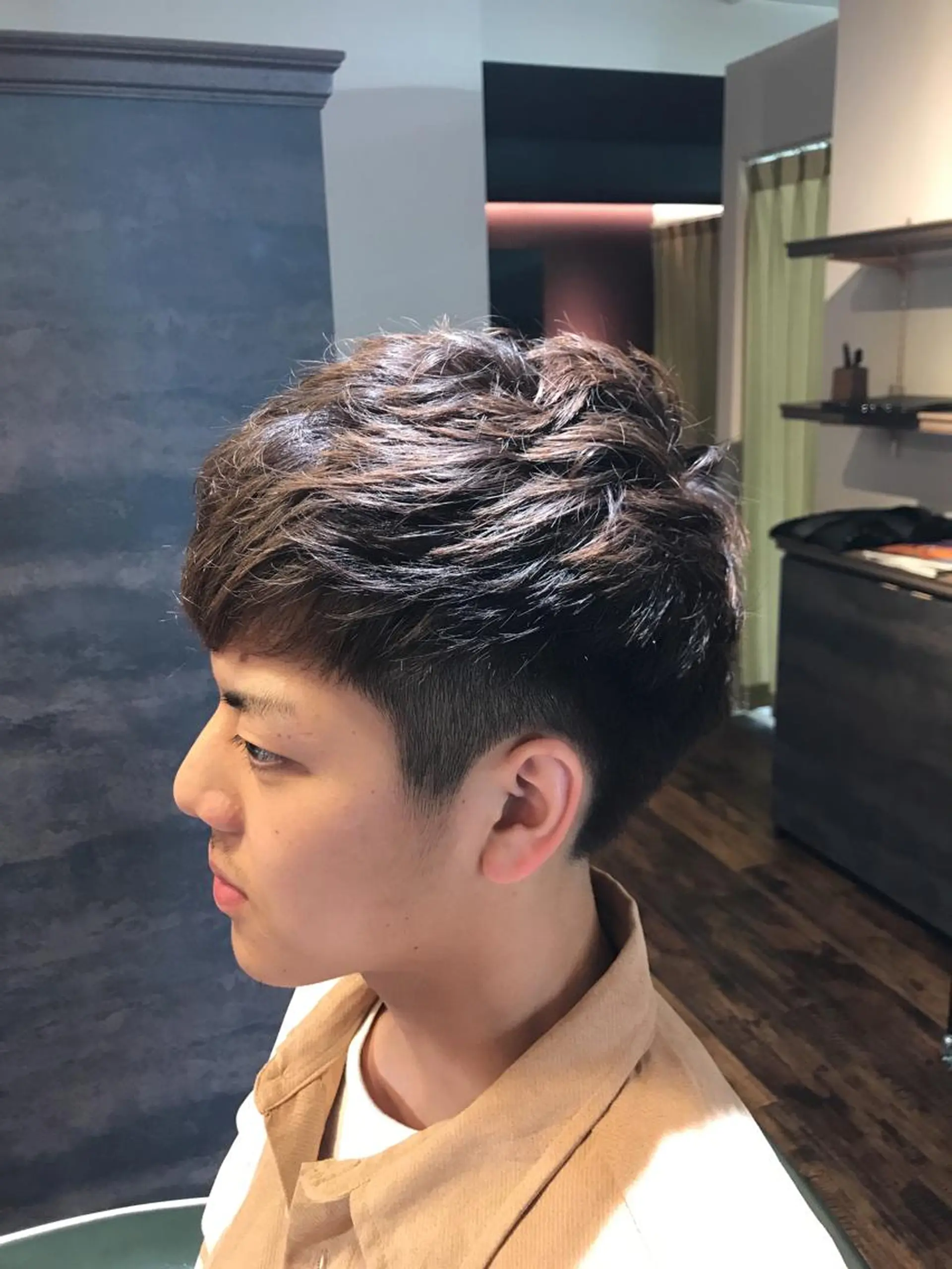 ショート カラー メンズ カット ヘアカラー 代表スタイリスト 直田 洋人のヘアスタイル