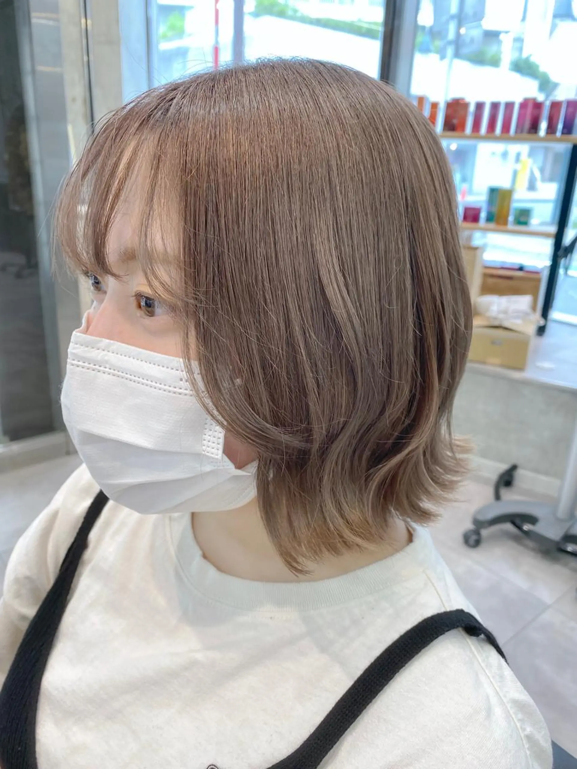 ショート カラー ベージュカラー ブラウンカラー ブラウンベージュ カット 髪質改善/ブリーチ 🎨MASAKiのヘアスタイル