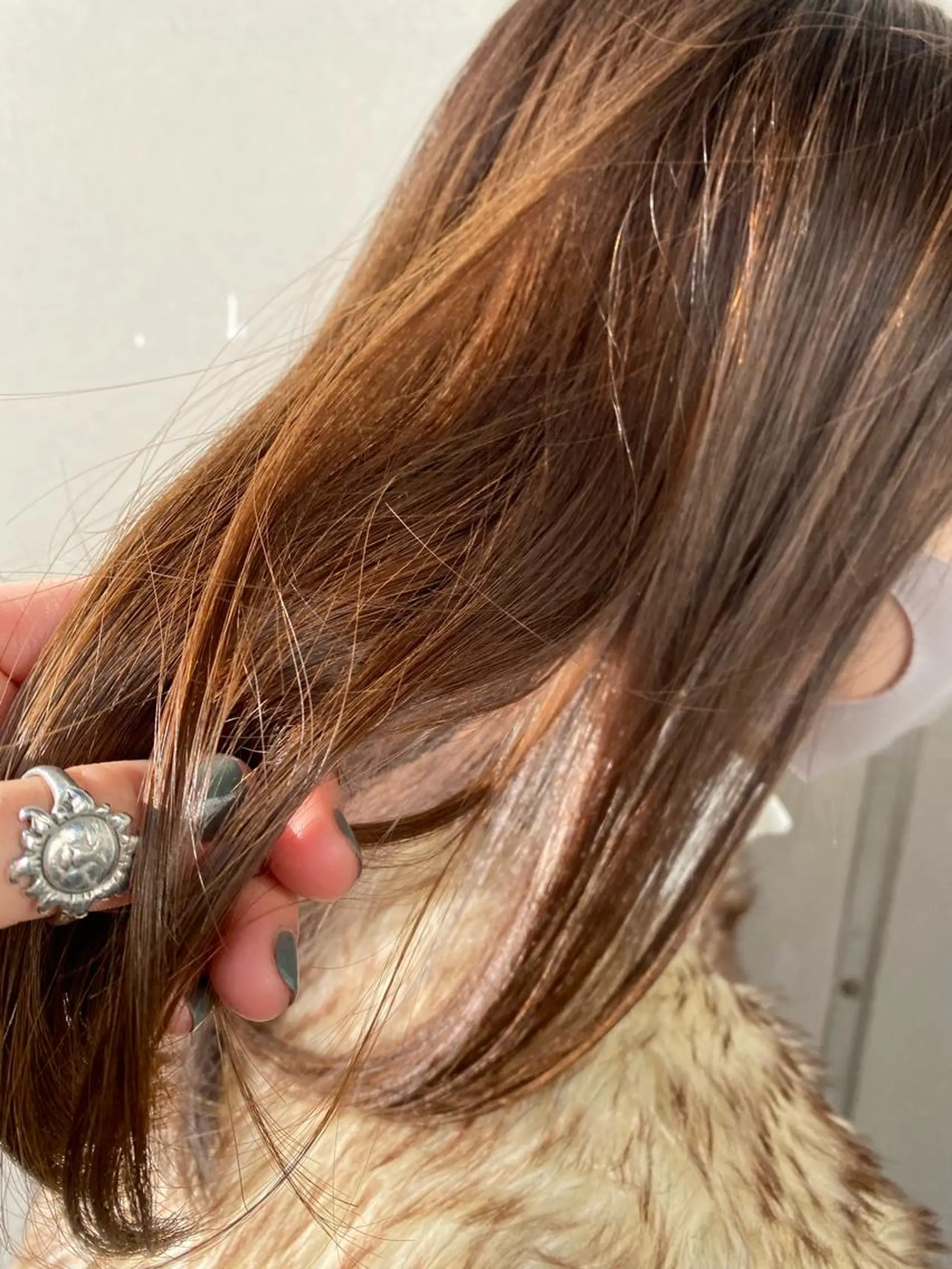 ミディアム カラー マツモト カラー/ショートボブのヘアスタイル