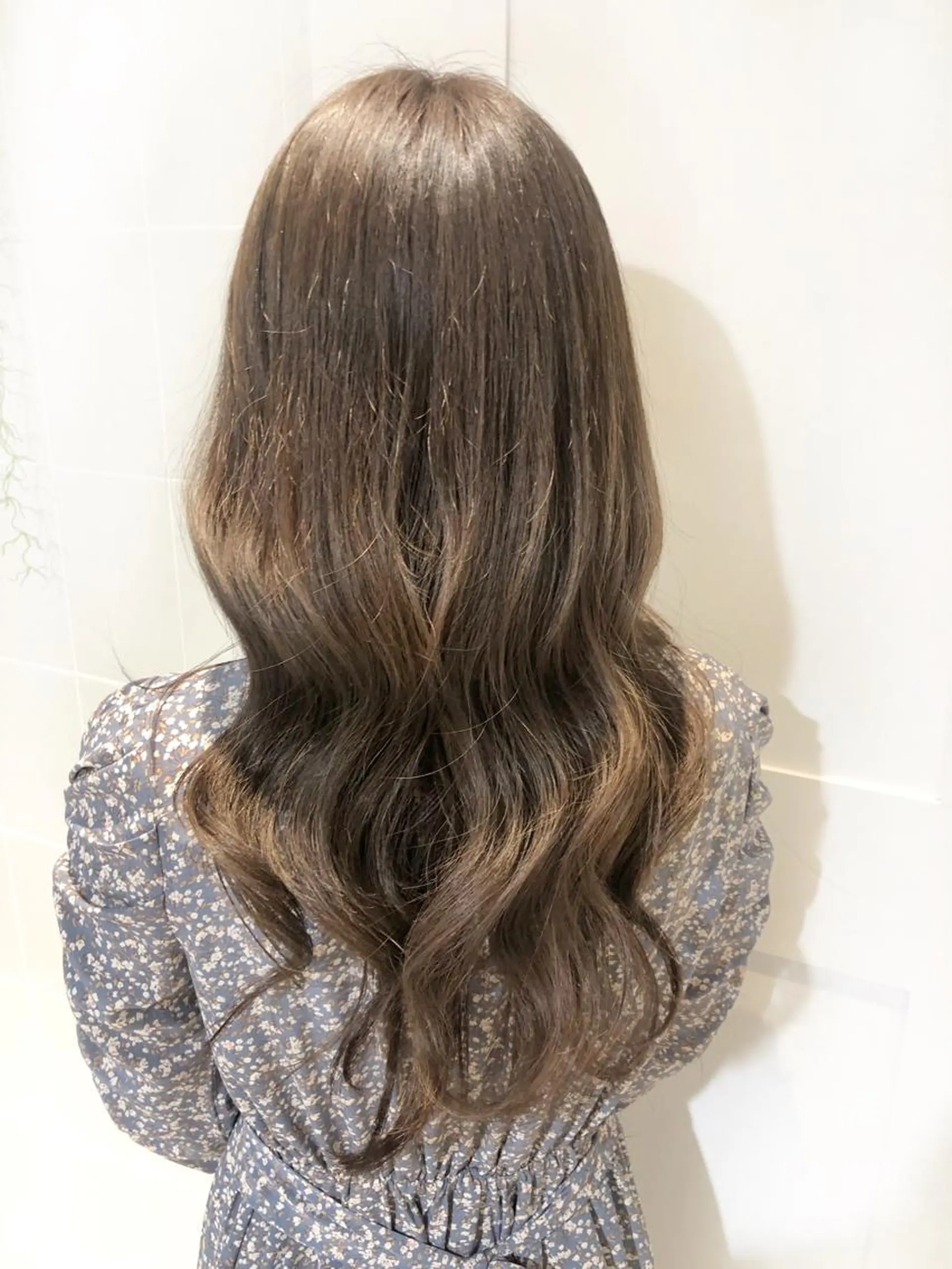 ロング カラー カット ヘアカラー 🌟eyeモデル募集 しもさこ🌟のヘアスタイル