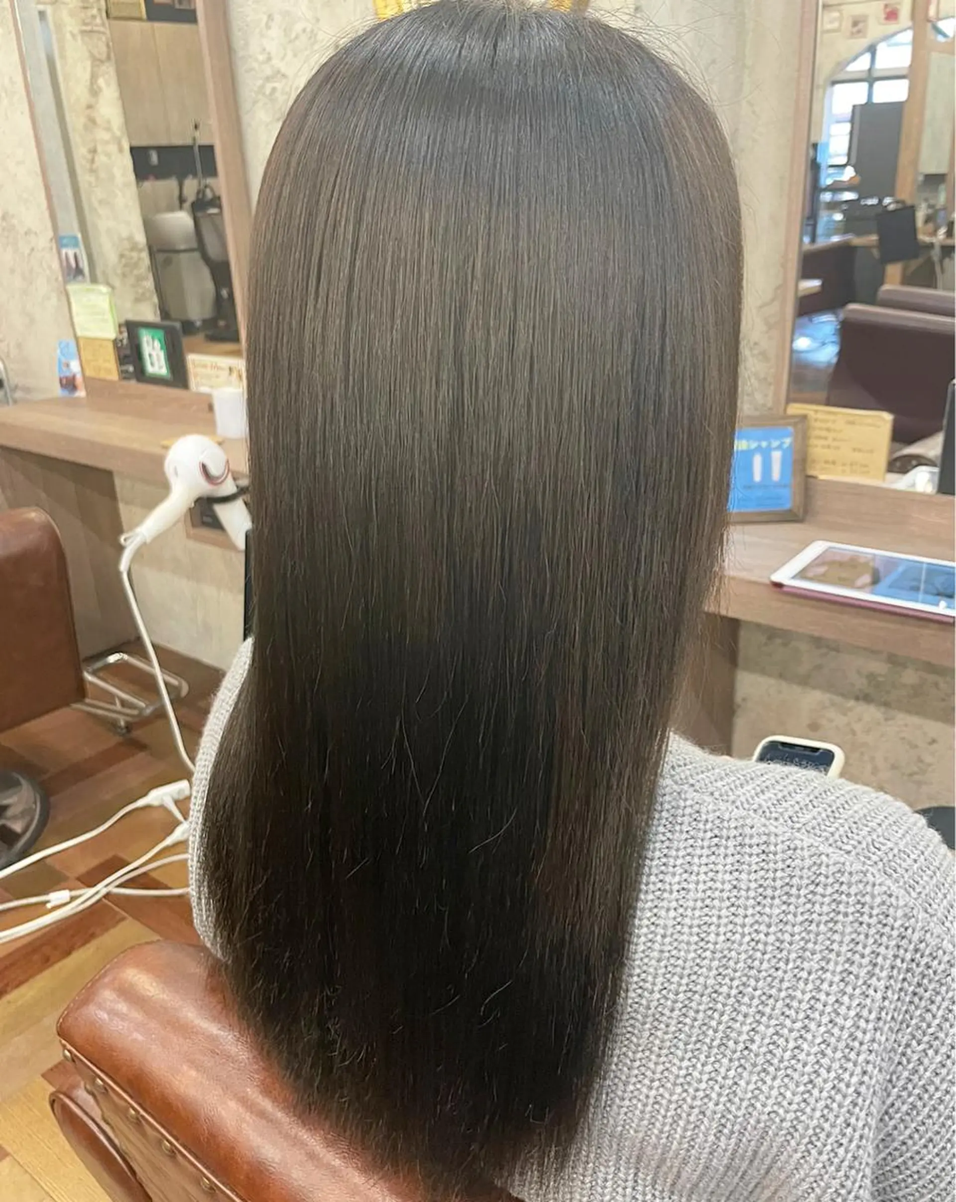 カラー 縮毛矯正 トリートメント AYAKA/カラー モデル募集ᡣ𐭩のヘアスタイル