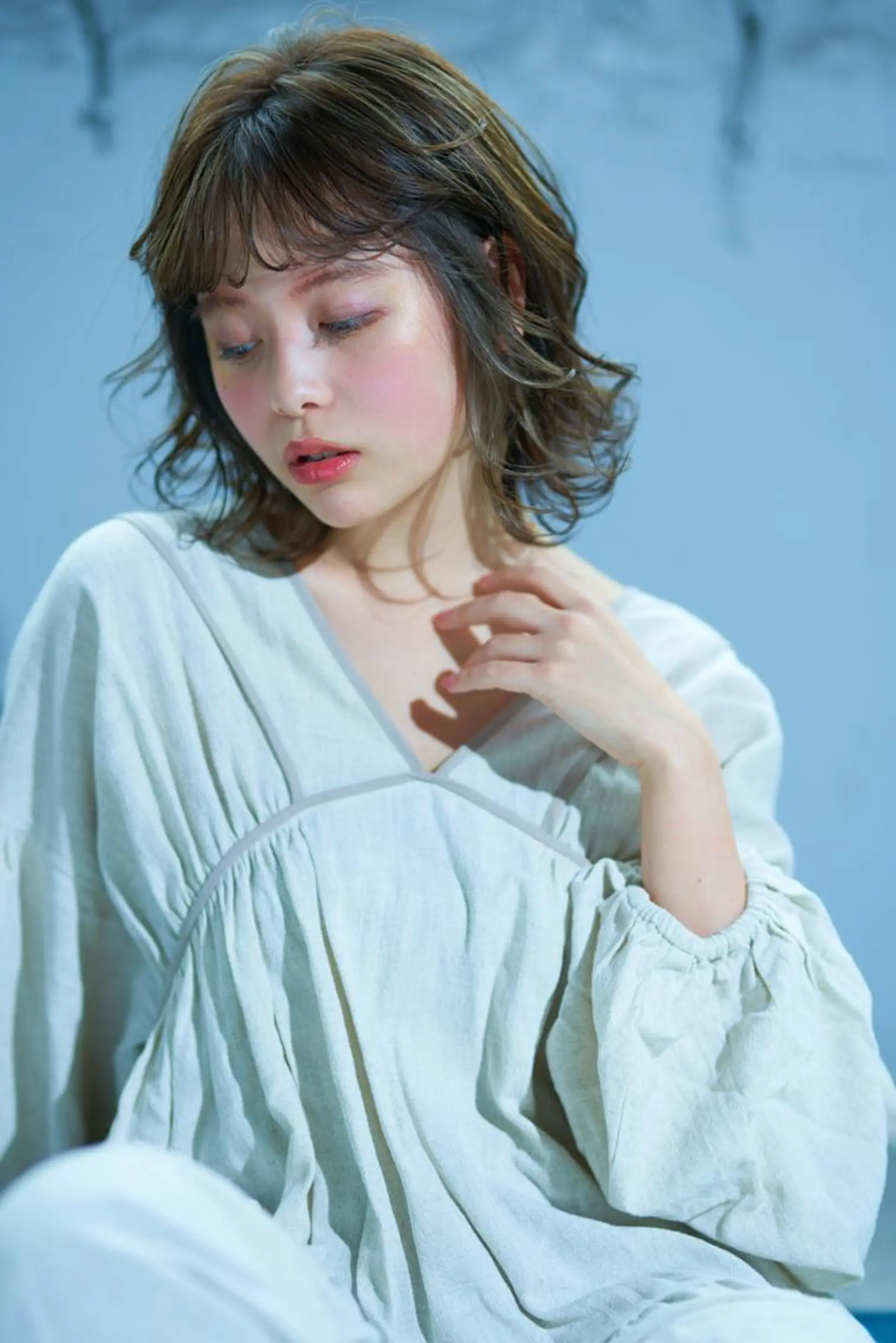 ミディアム 💈Chlom💈_ 公式_NewOpenのヘアスタイル