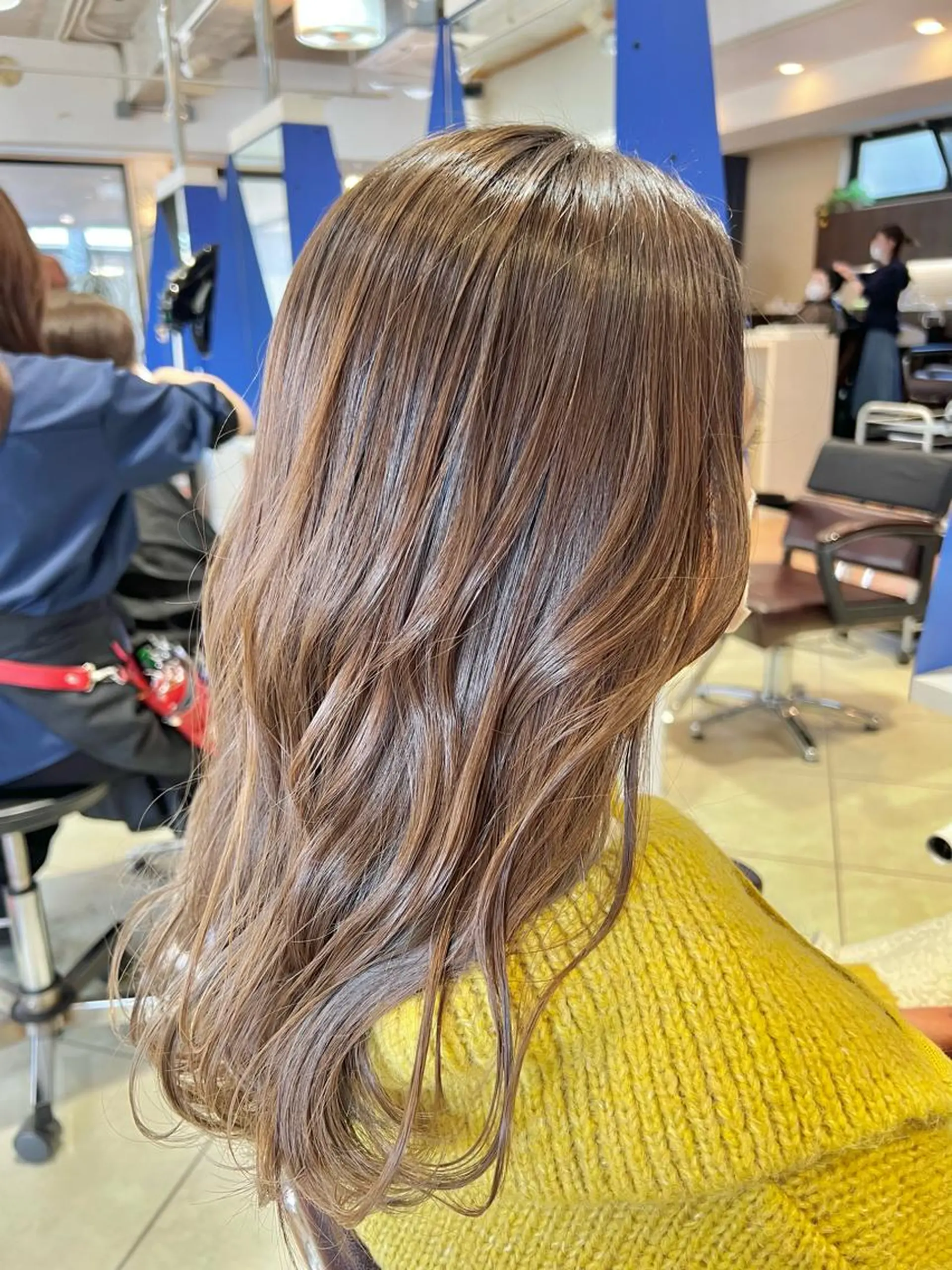 ロング カラー ヘアカラー 石井 佑樹のヘアスタイル