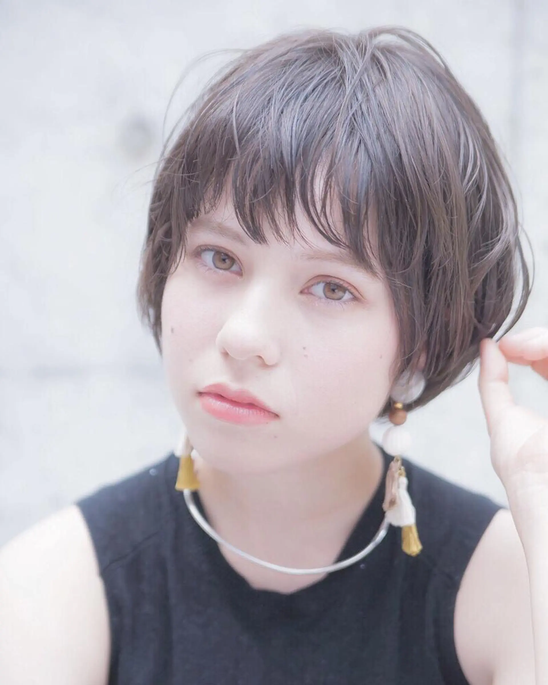 ショート カラー hao所属・西山 頌太のヘアスタイル
