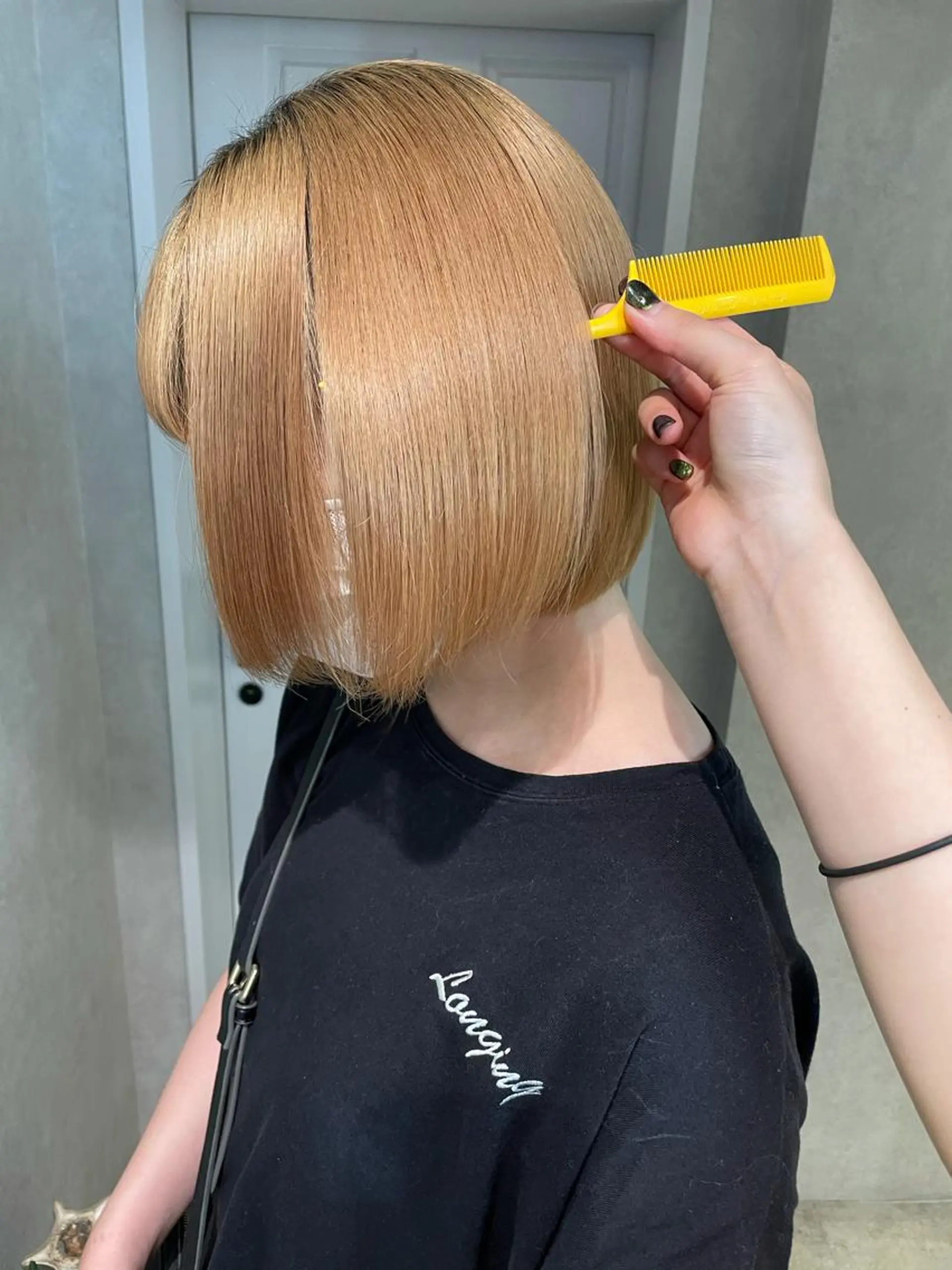 ショート カラー ハイトーンカラー トリートメント トリートメント ナチュラル透明感🌱 小山美樹子のヘアスタイル