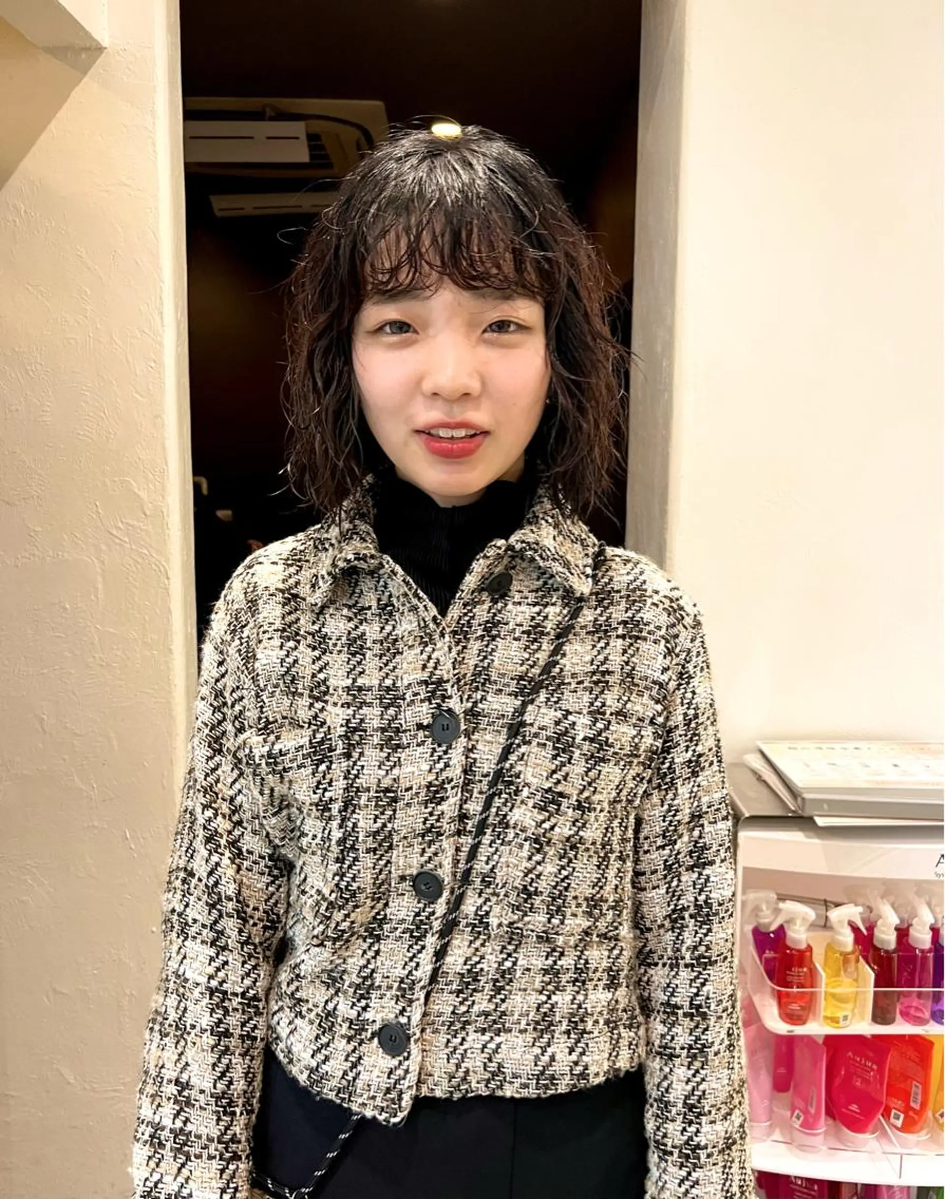 ショート パーマ ボブ カット パーマ トリートメント 店長　ショート& パーマ　坂本のヘアスタイル