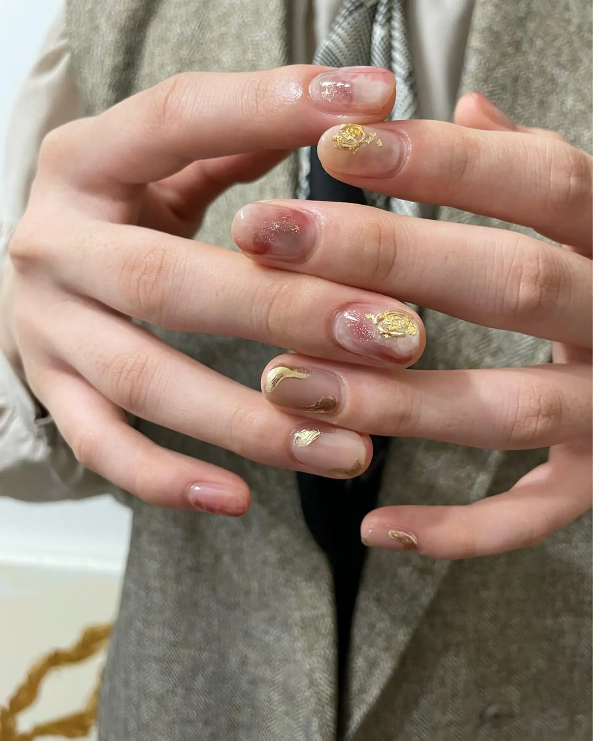 ネイル ハンドネイル フットネイル kiii.__ ✴︎*のネイルデザイン