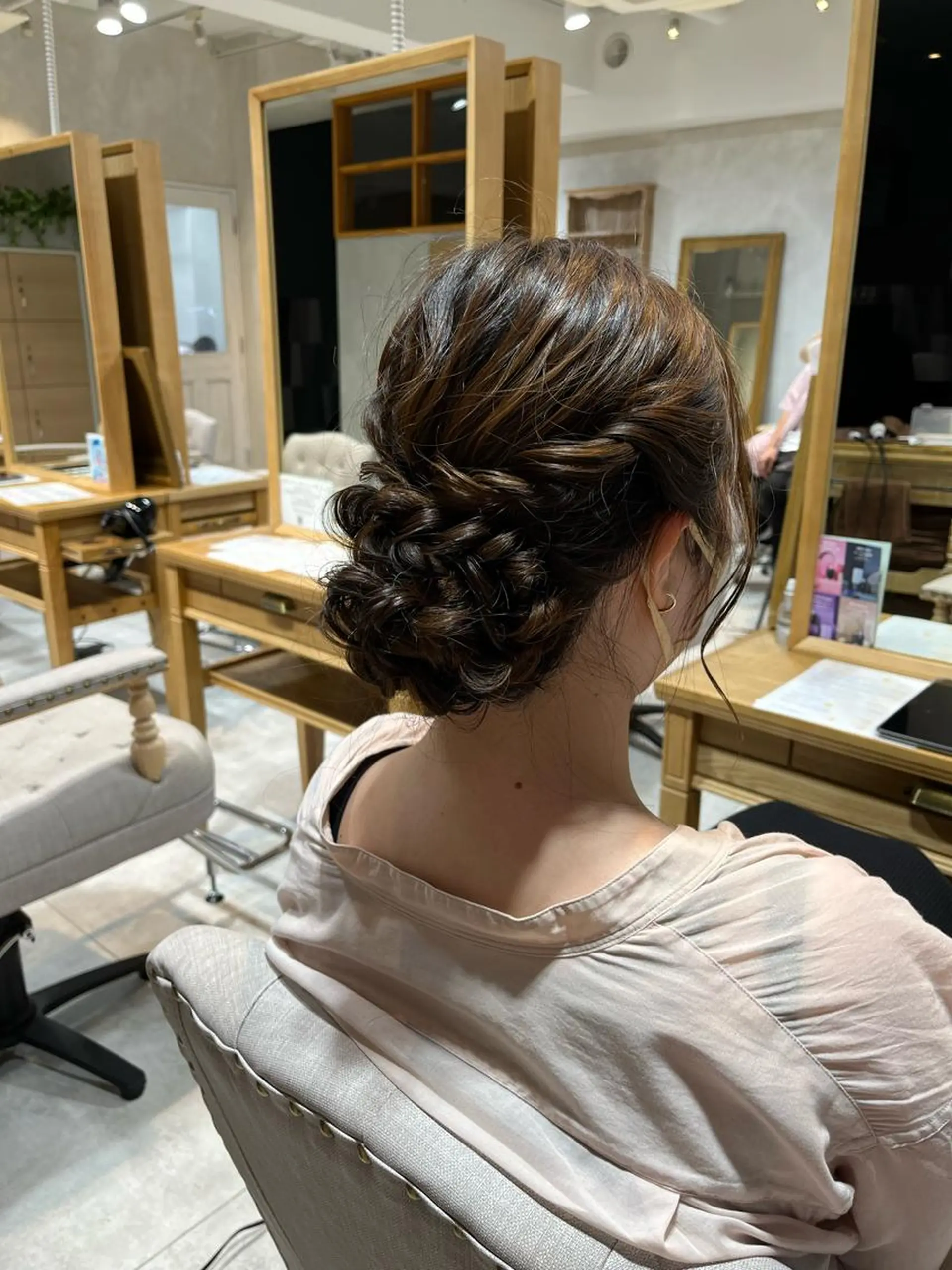 セミロング ヘアセット 酒井 彩希のヘアスタイル