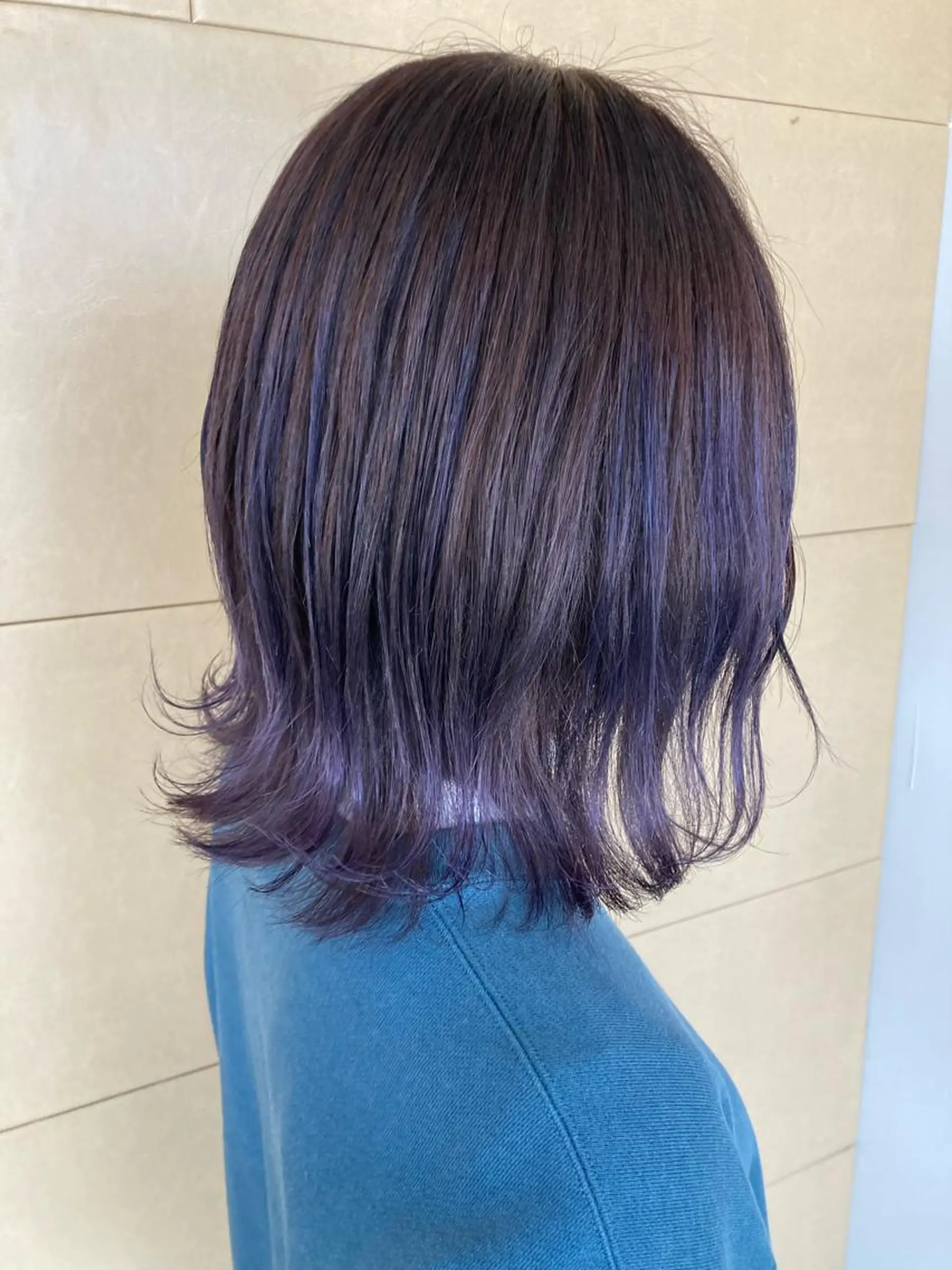 ミディアム タカツド ユウキのヘアスタイル