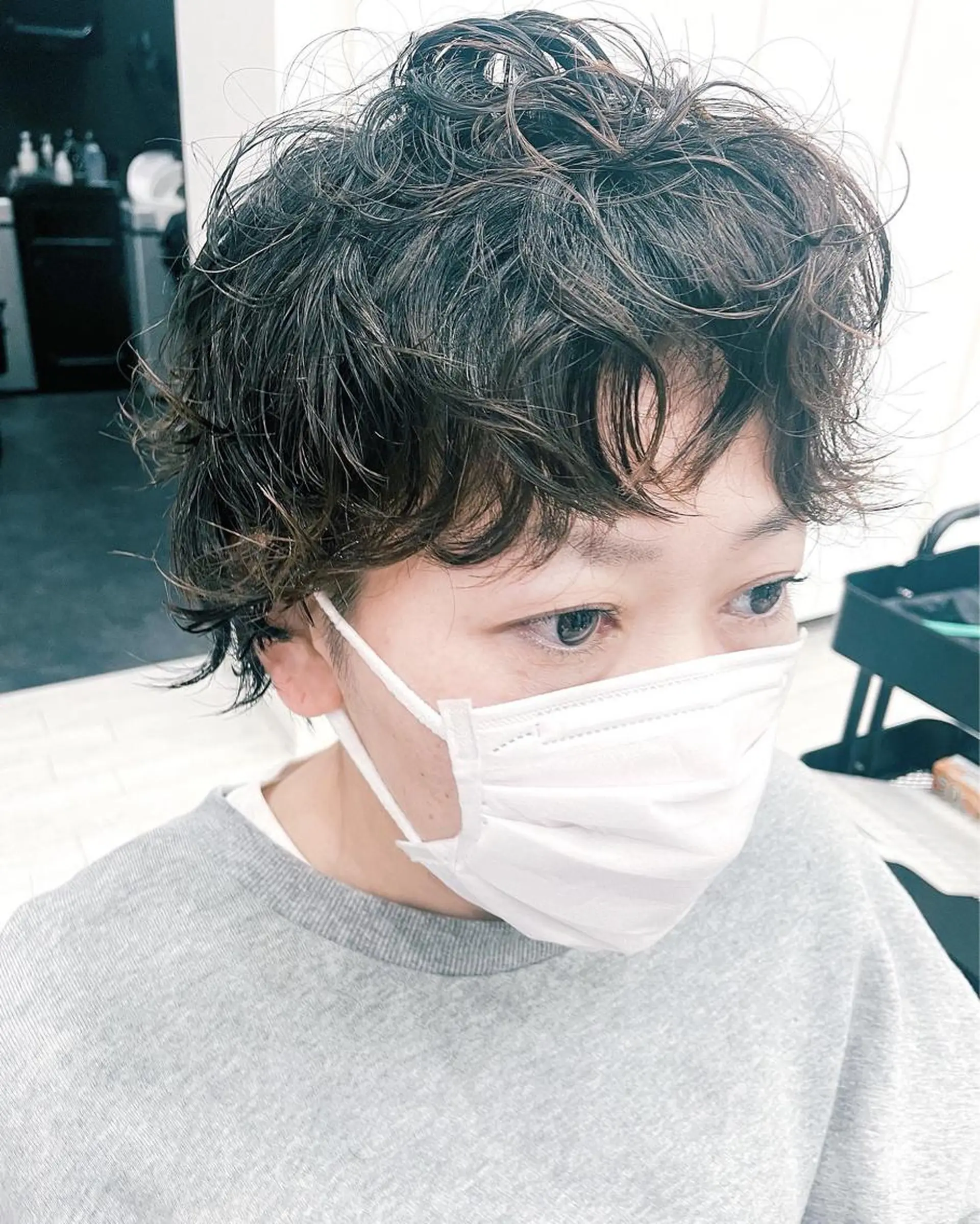 ショート パーマ saito (8/31まで在籍)のヘアスタイル