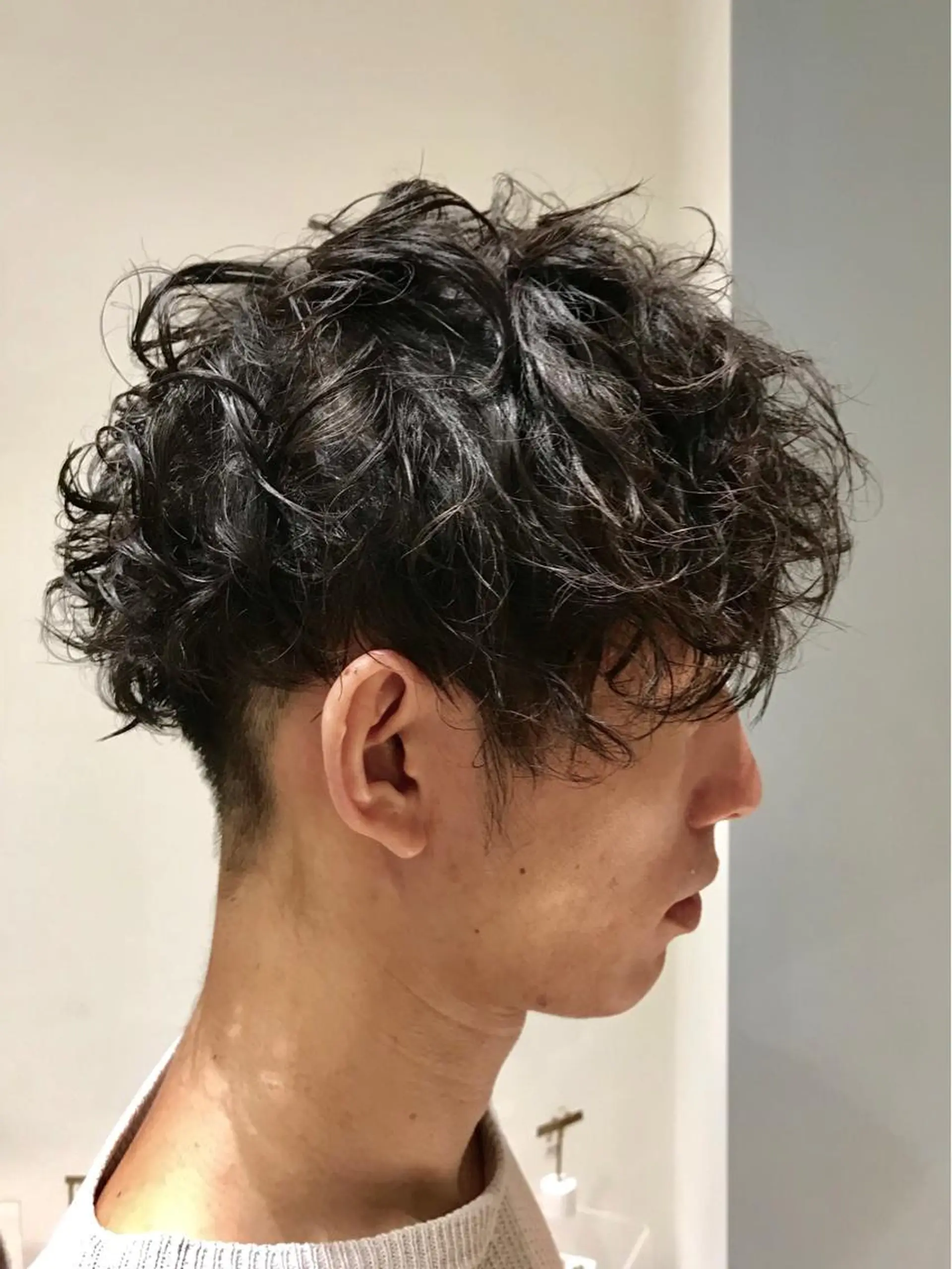 ショート メンズ メンズパーマ 刈り上げ KEN KENのヘアスタイル