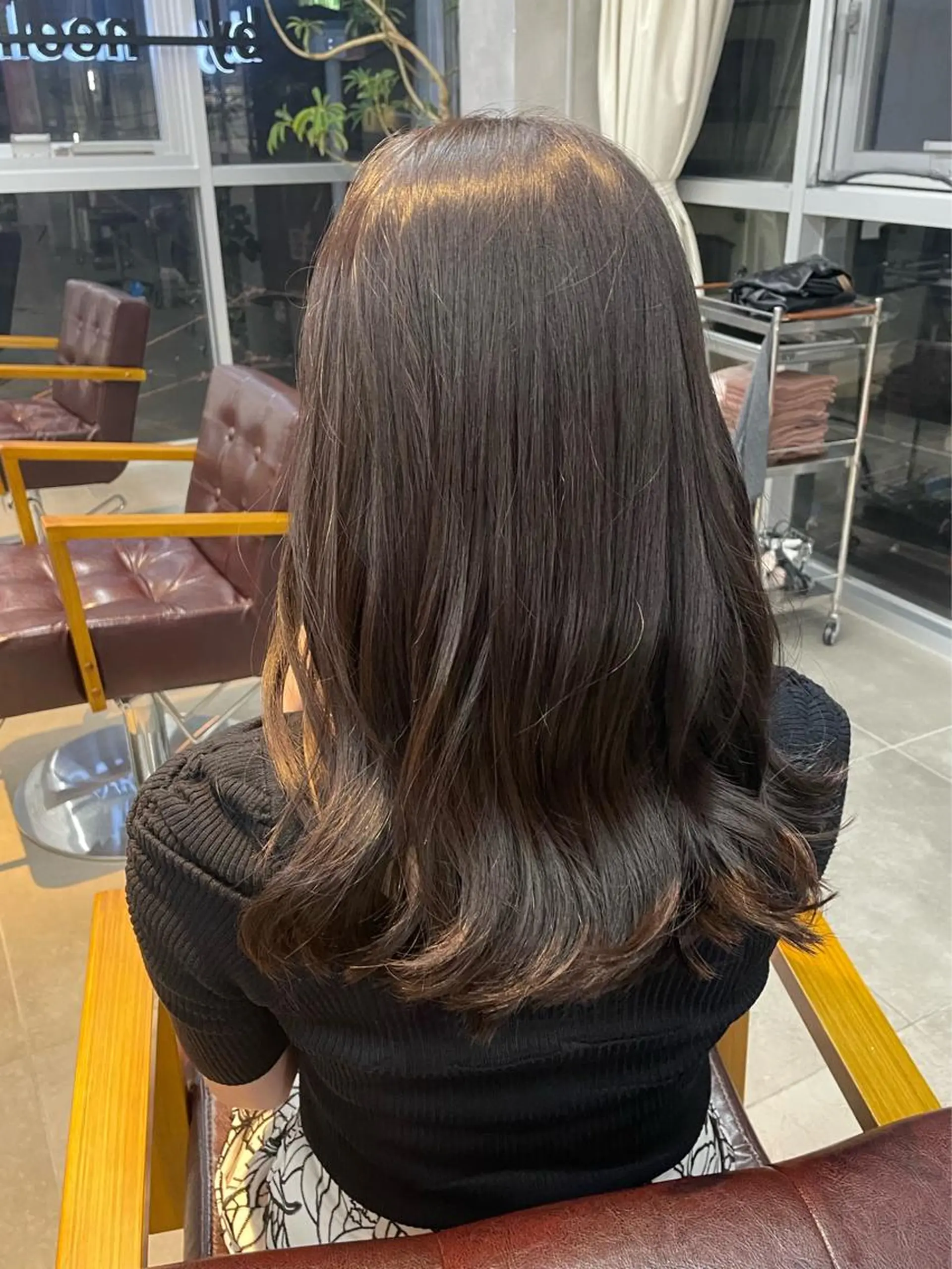 ロング カラー ヘアカラー トリートメント レイヤー/髪質改善カ ラ-🤍津田奈々美‎のヘアスタイル
