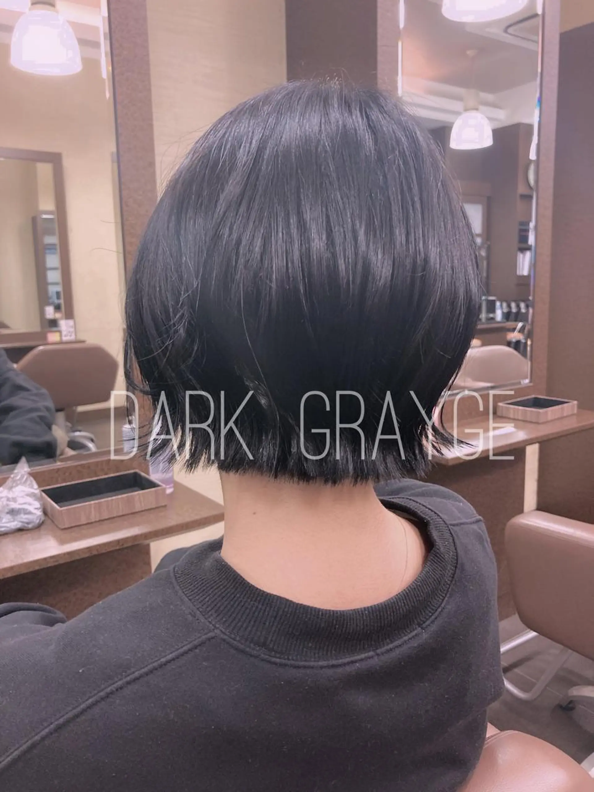 ショート カラー ボブ カット ヘアカラー シャルマン銀座店所属・🌟東銀座マンツーマ ン🌟タカナシのヘアスタイル