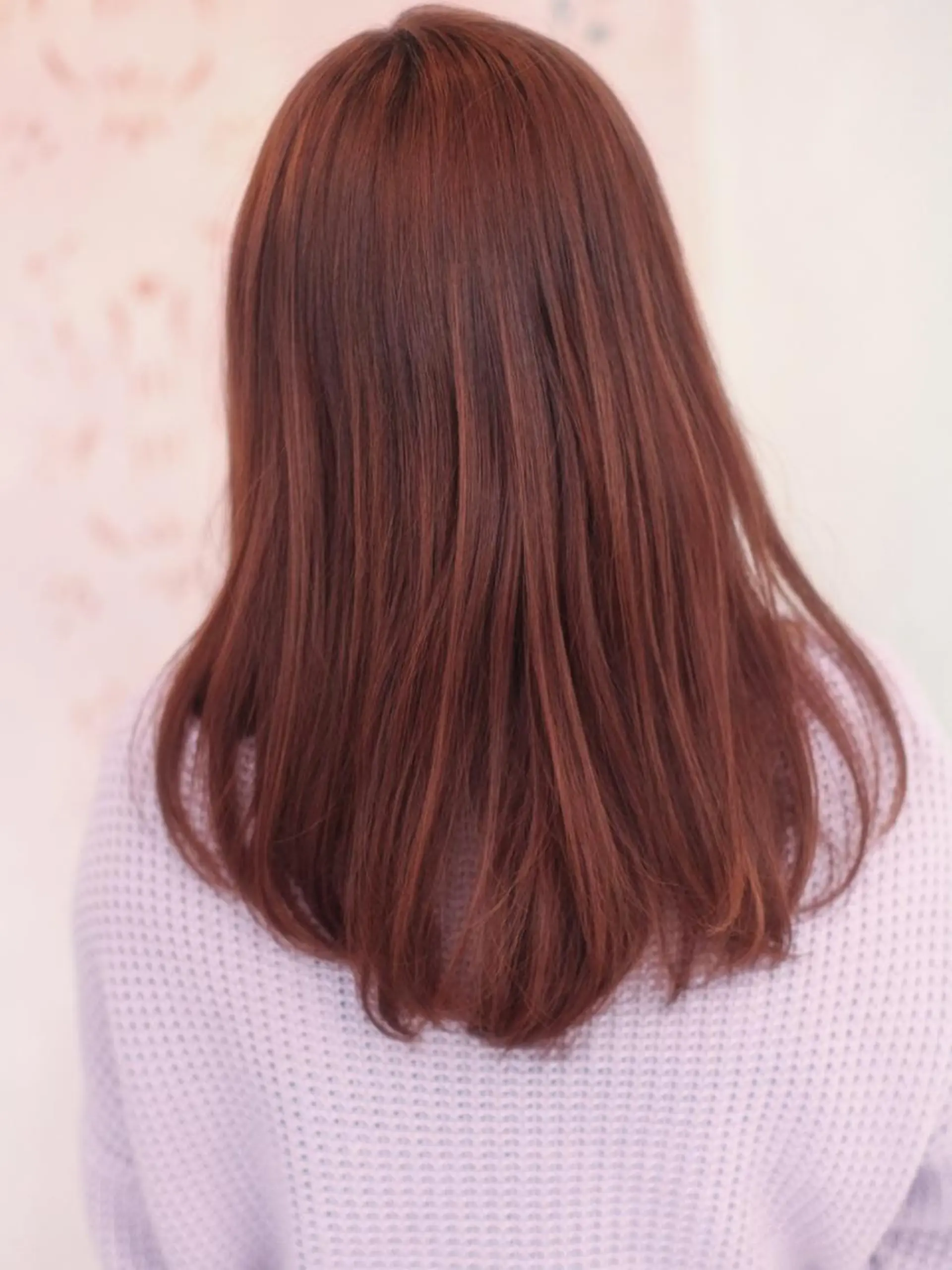 セミロング カット ヘアカラー 縮毛矯正 トリートメント INCE HAIR 垂水　takeのヘアスタイル