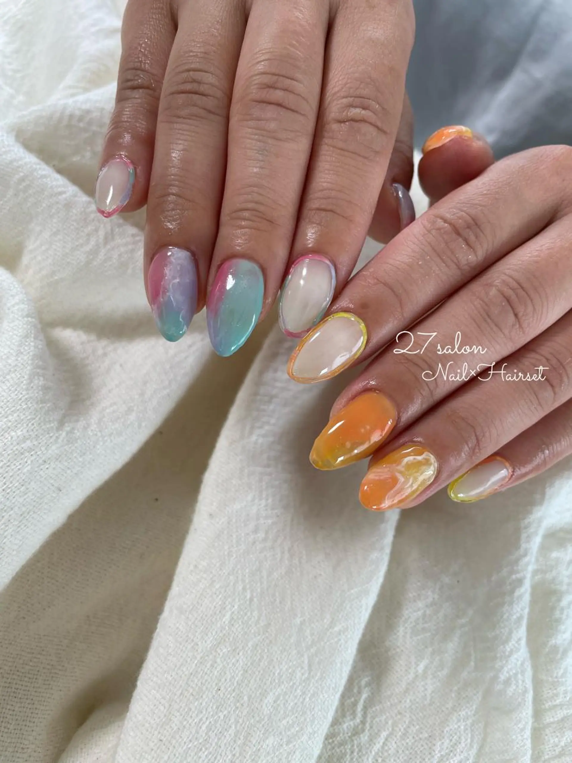 ネイル 夏ネイル 27salon yuinaのその他イメージ