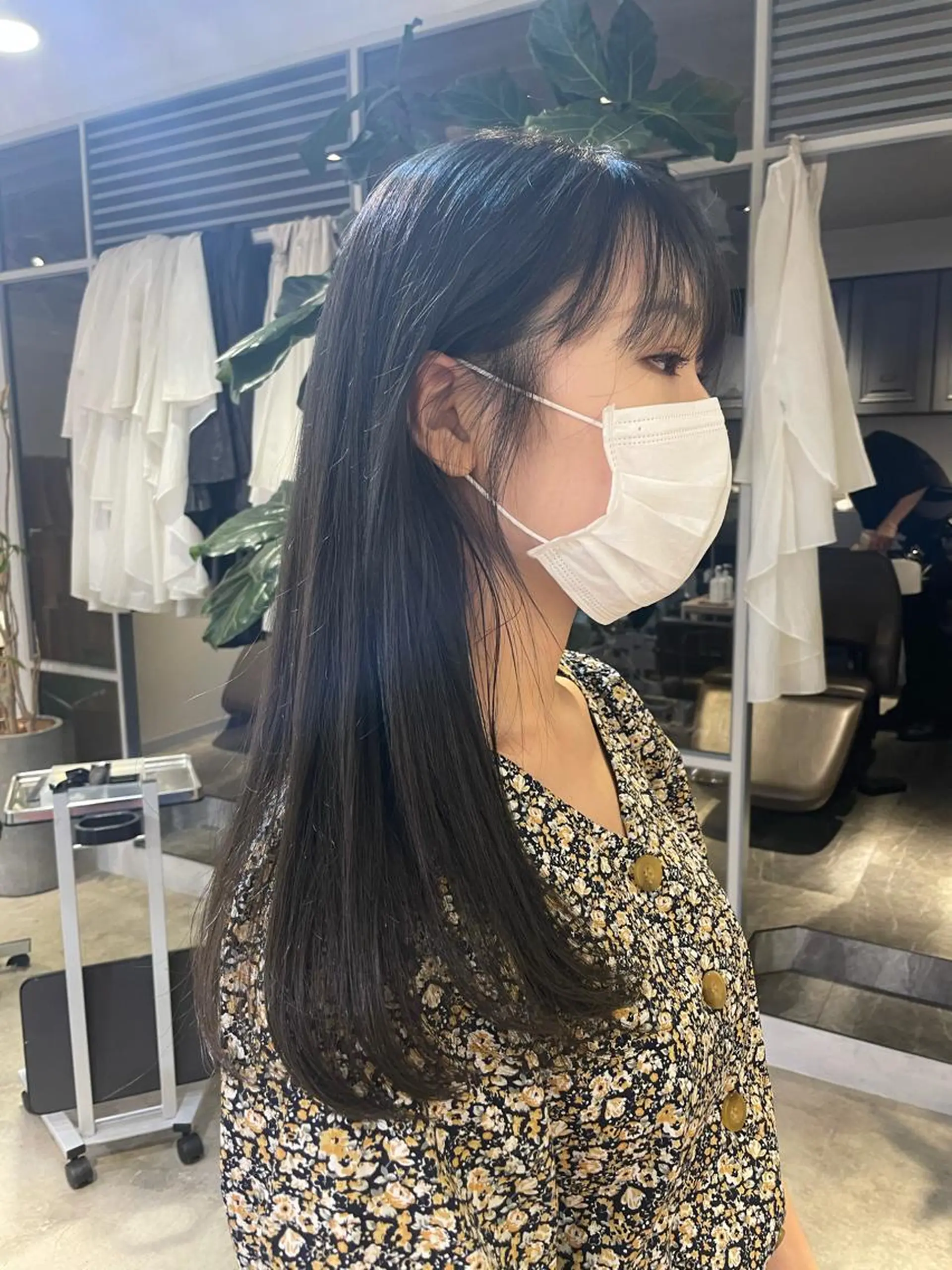 ロング カラー 斉藤 瑞恵のヘアスタイル